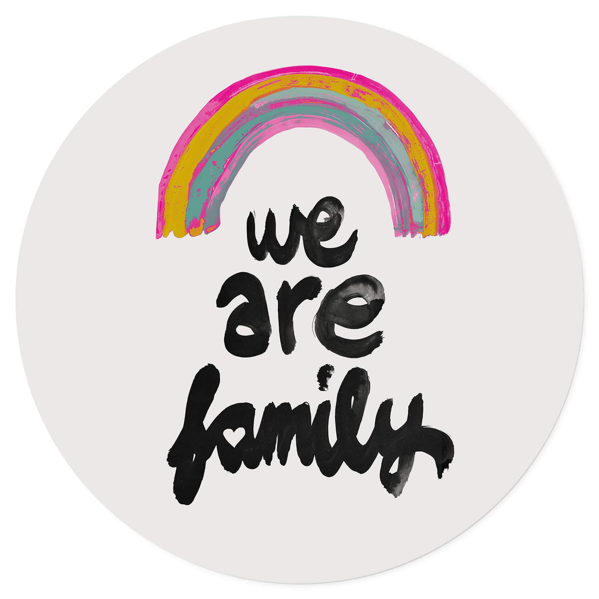 Wallsticker Treechild - We are Family