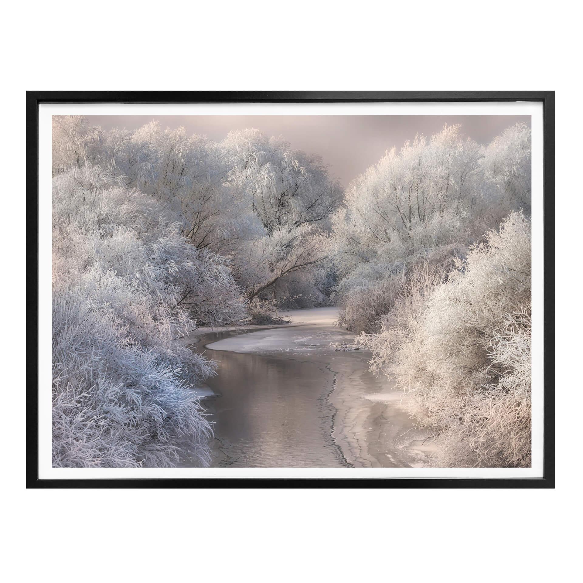 Póster Bela - Paisaje invernal