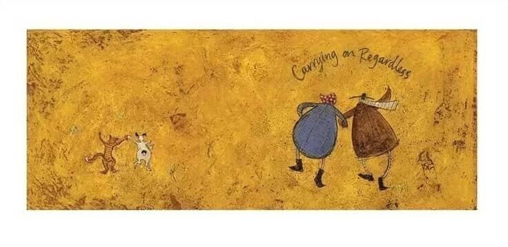 Plakat Sam Toft - Carrying on Regardless II kunsttryk, Sam Toft (60 x 30 cm)