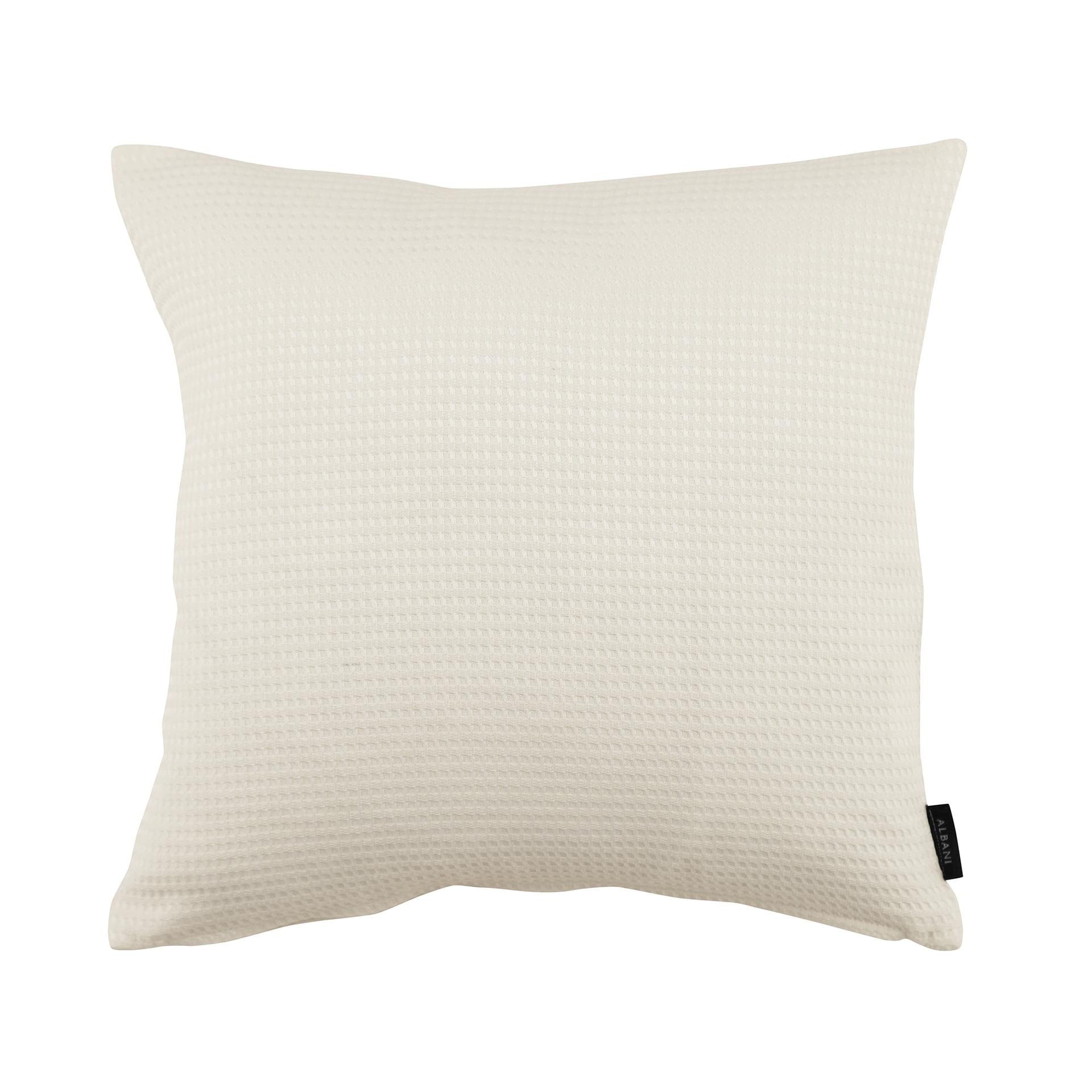 Uni Kissenhülle in offwhite in 38x38 cm