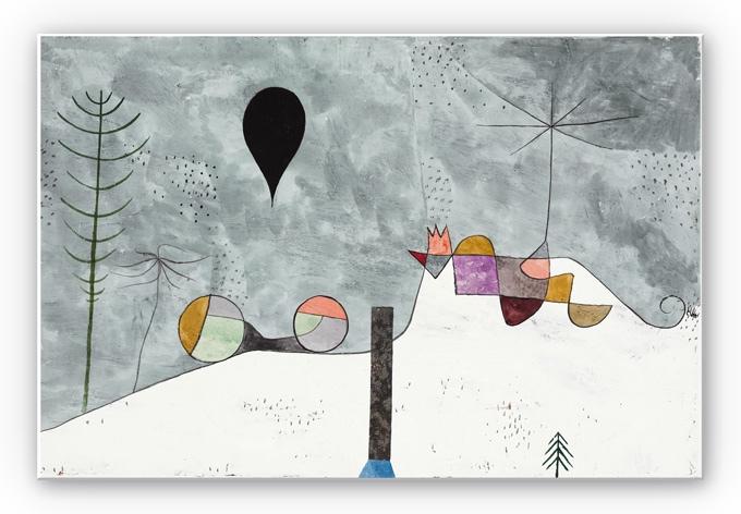 Wanddecoratie Klee - Winter