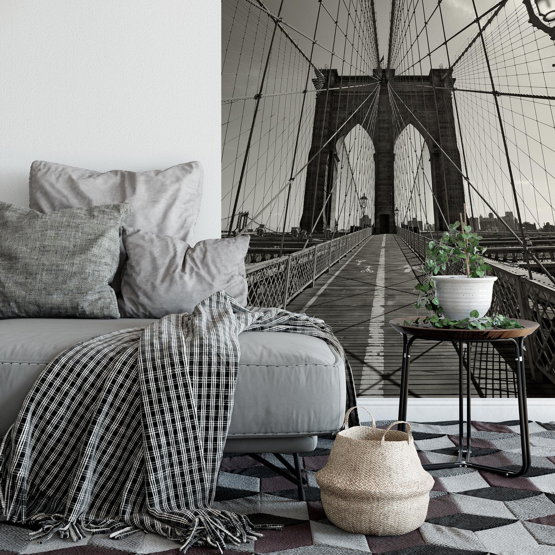 Fototapet - Brooklyn Bridge in Perspective