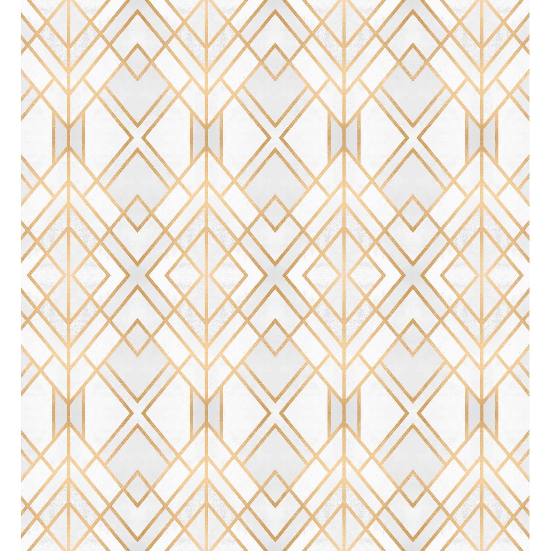 Fototapet - Frederiksson - Golden Geometry