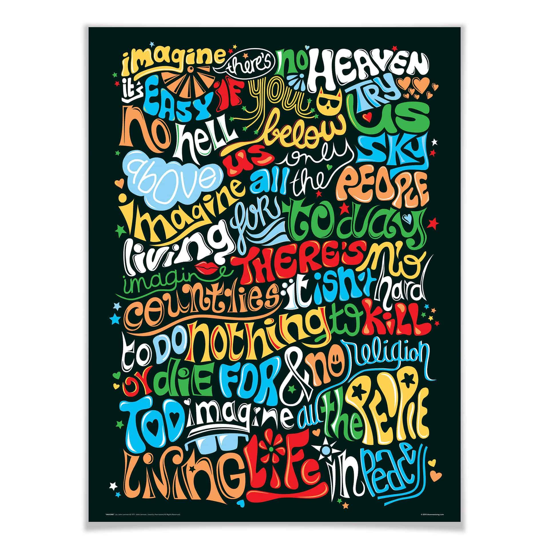 Póster Tohmé - Imagine