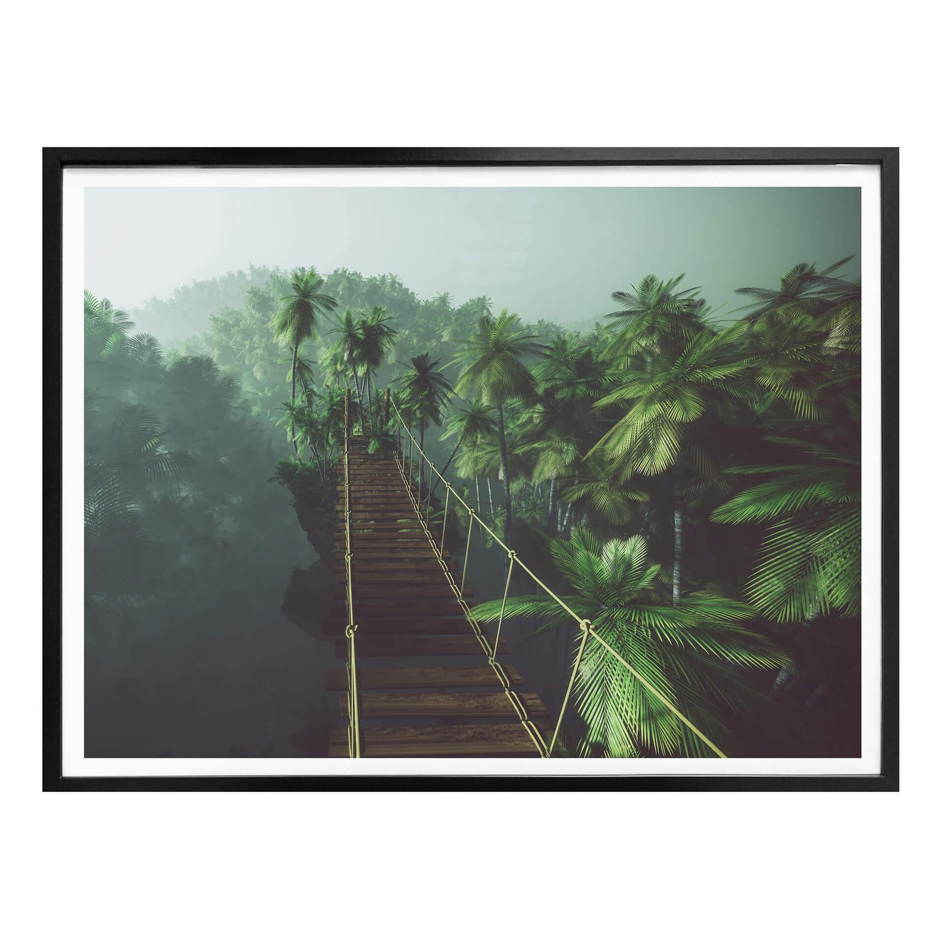 Plakat - Jungle Bridge