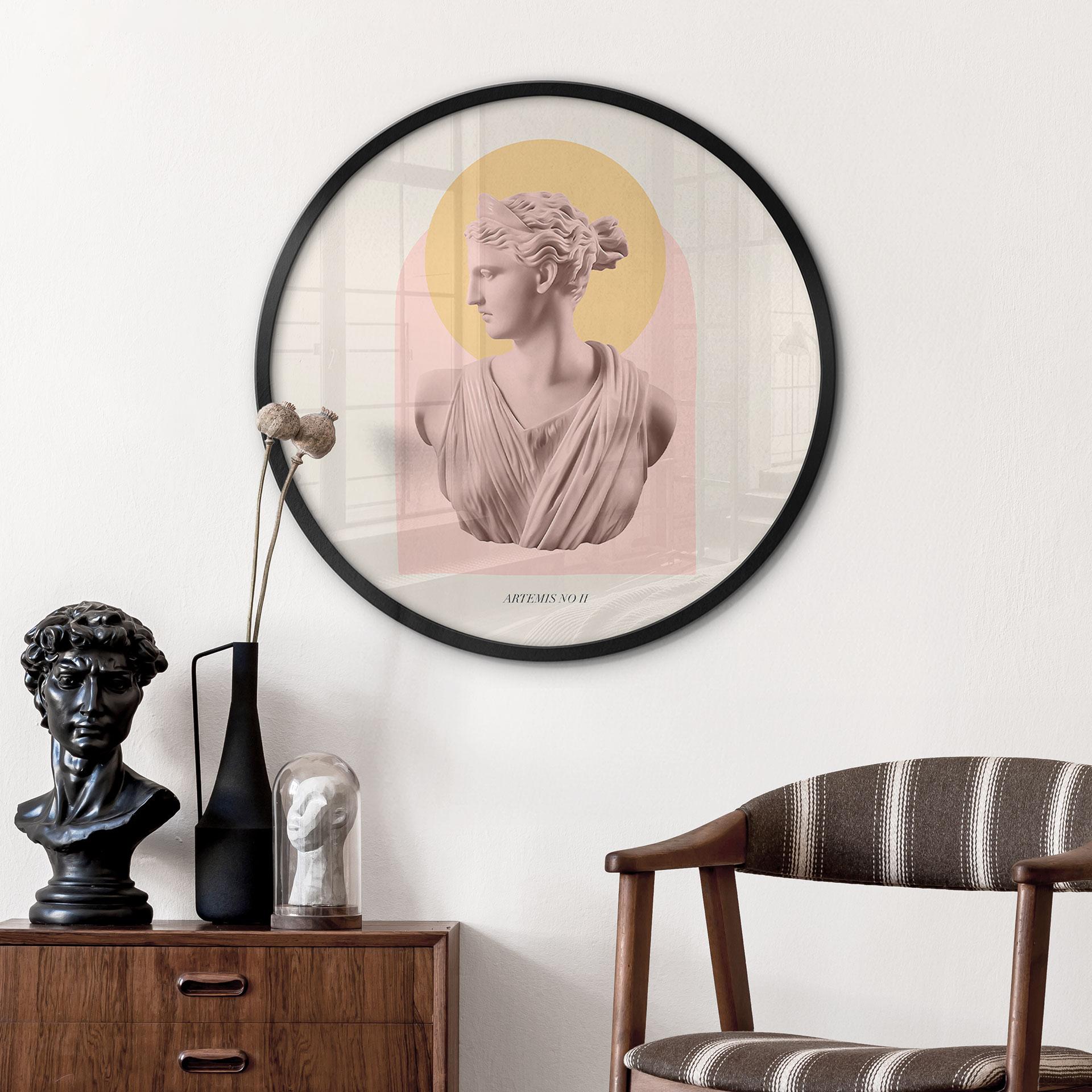 Plakat Statue af gudinden Artemis - Grace Digital Art