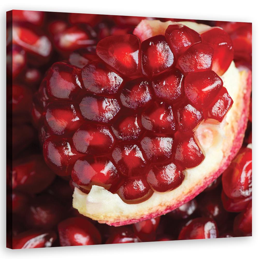 Canvasbillede, Makro -navyblå frugt
