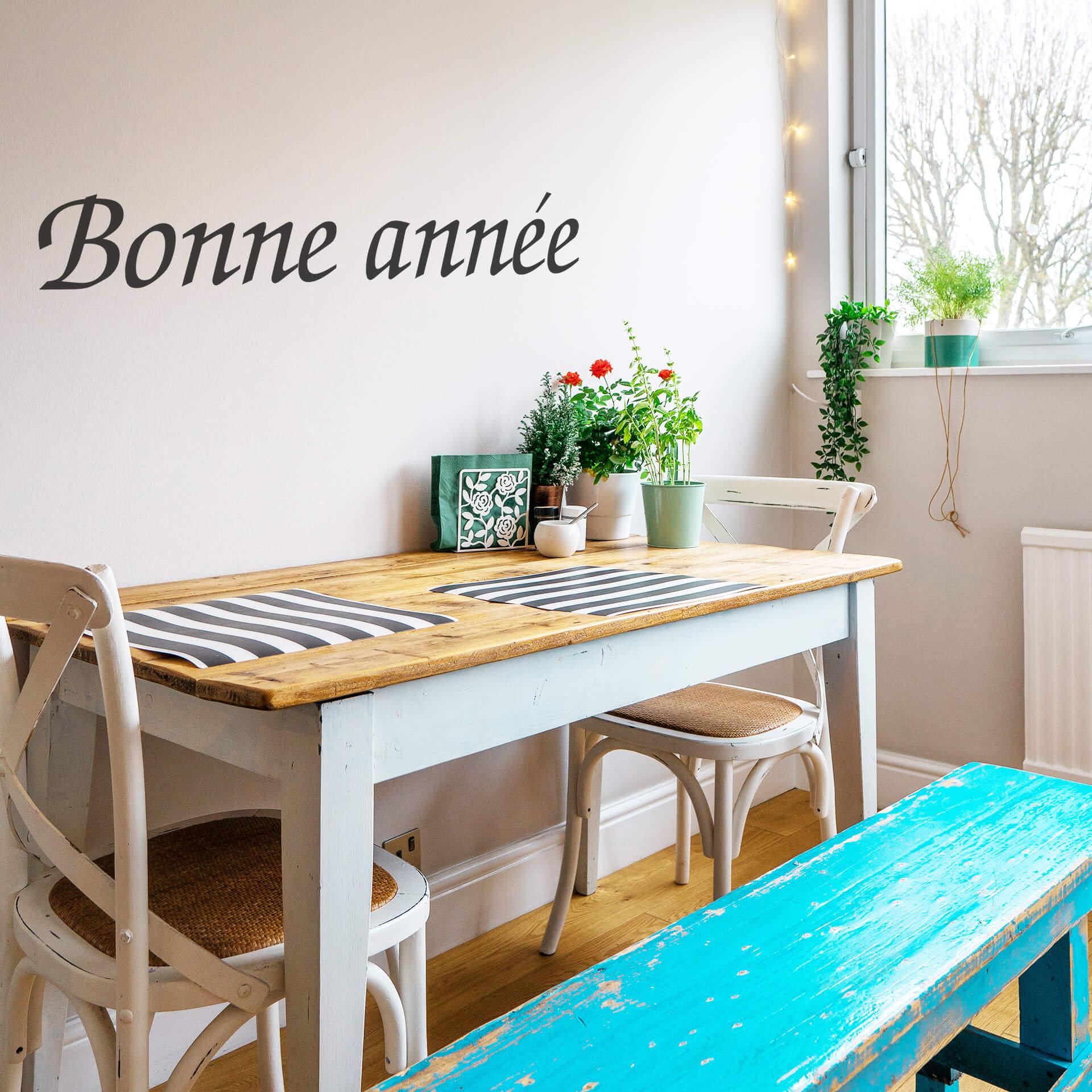 Sticker mural - Bonne année