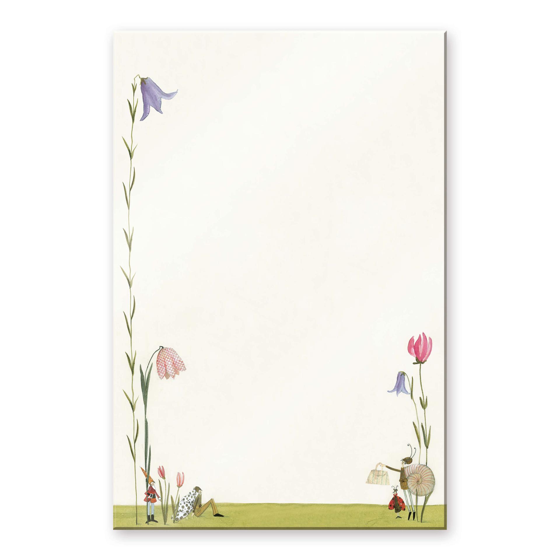 Stænkplade - Leffler - Blomstersnegl - Højkant