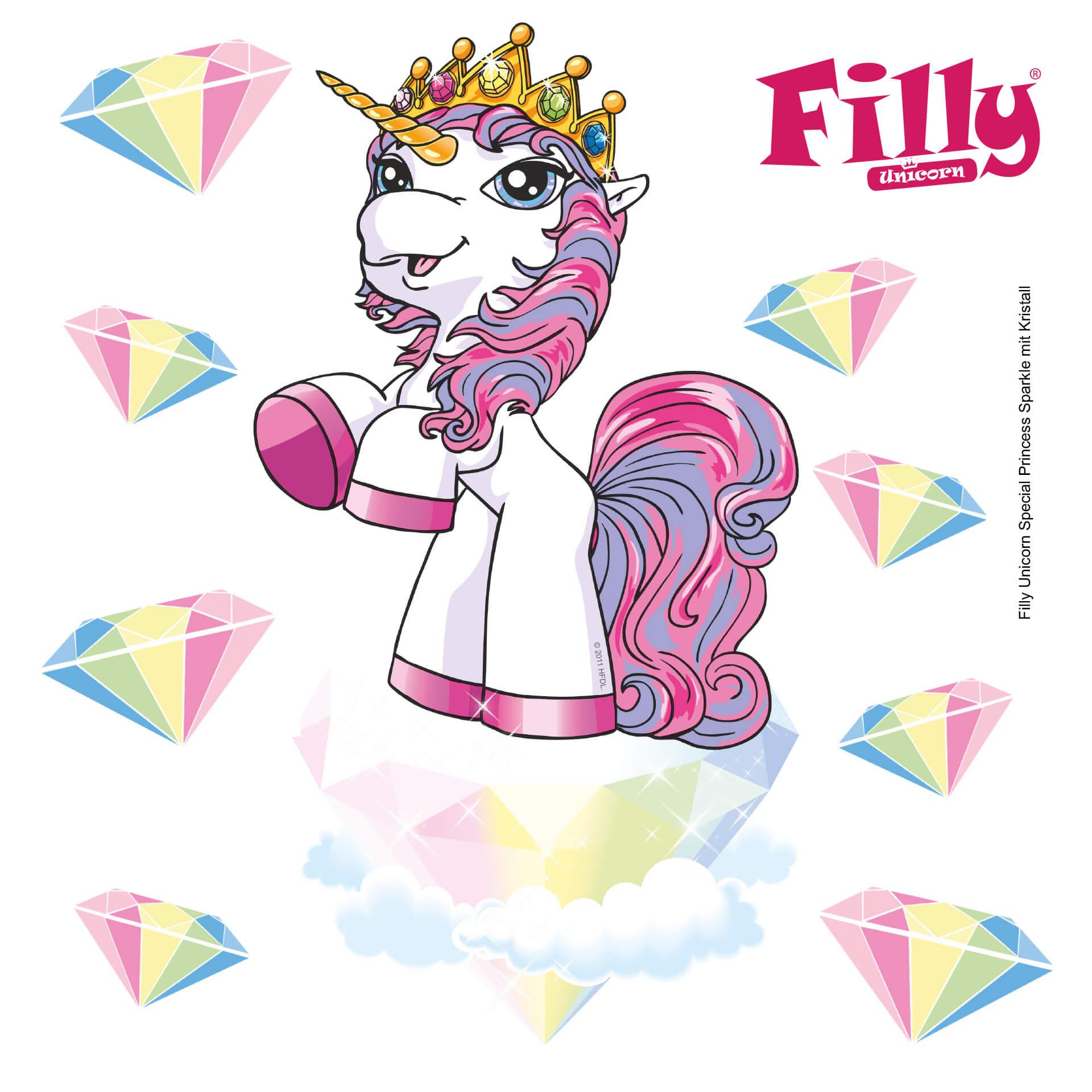 Muursticker Filly Unicorn - Special Princess Sparkle