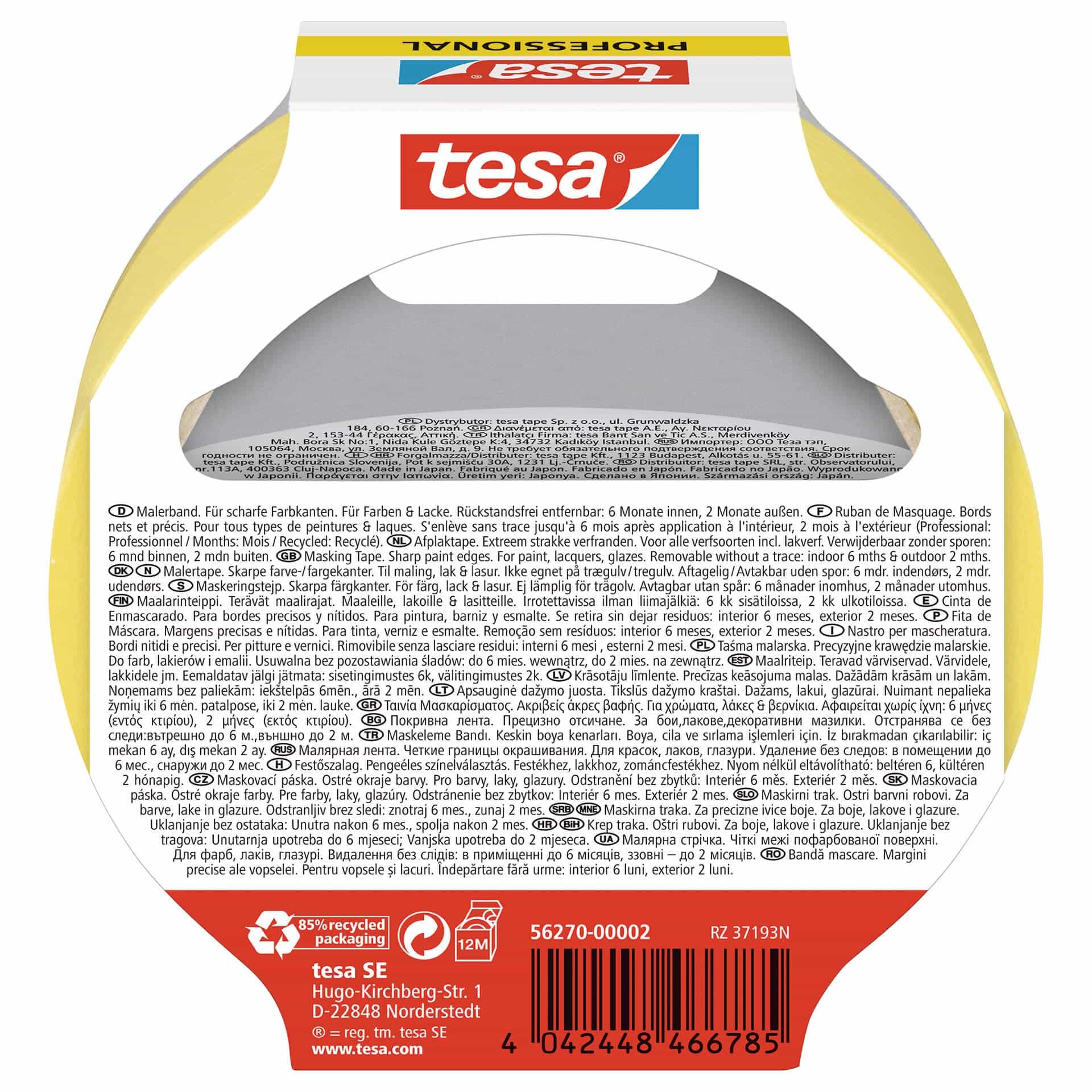tesa® Afplaktape Professional 25m x 25mm