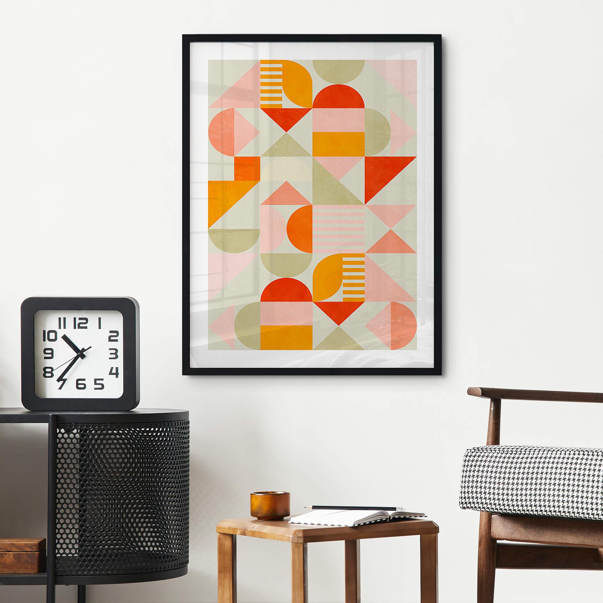 Plakat Bré - Bauhaus Fun Pastel