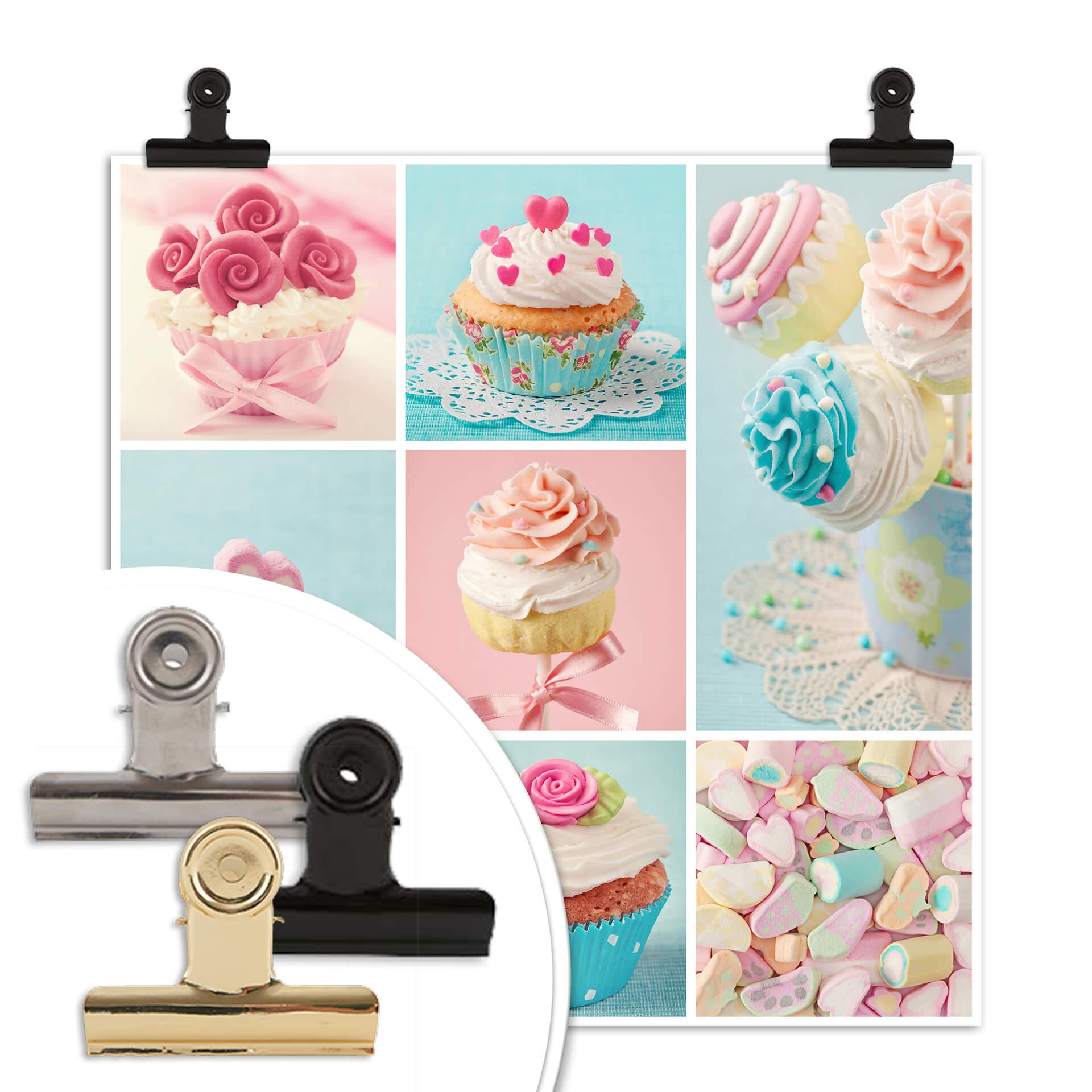 Poster - Collage di pasticcini