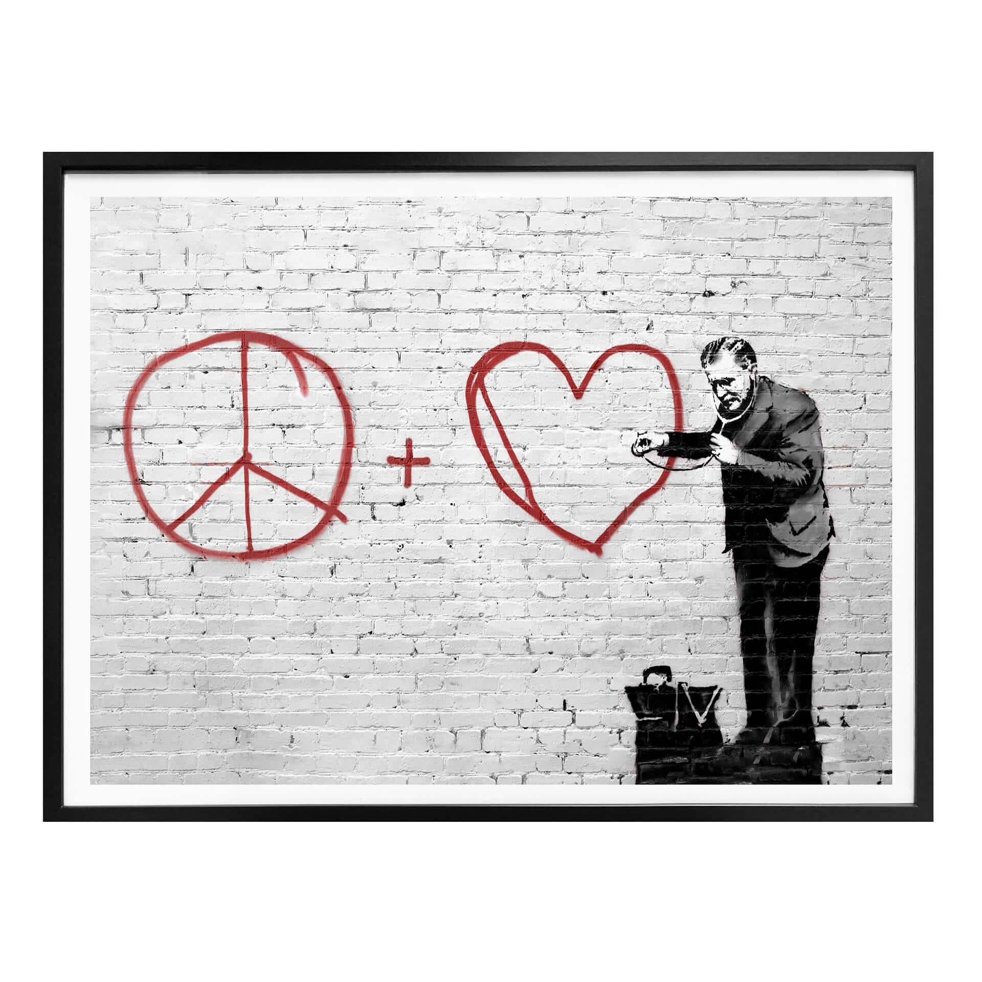 Plakat Banksy - Peaceful Hearts Doctor