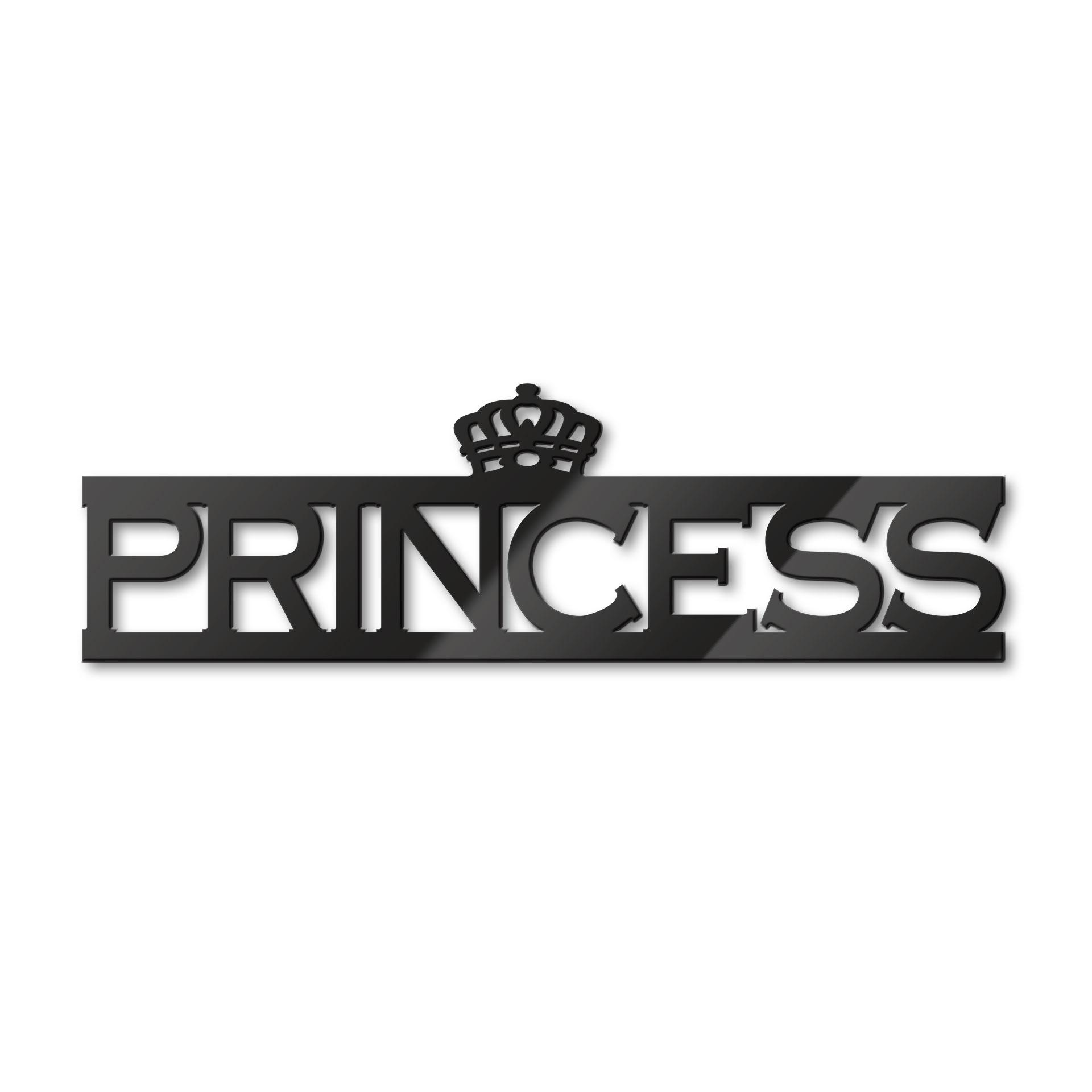 Lettere in acrilico Principessa