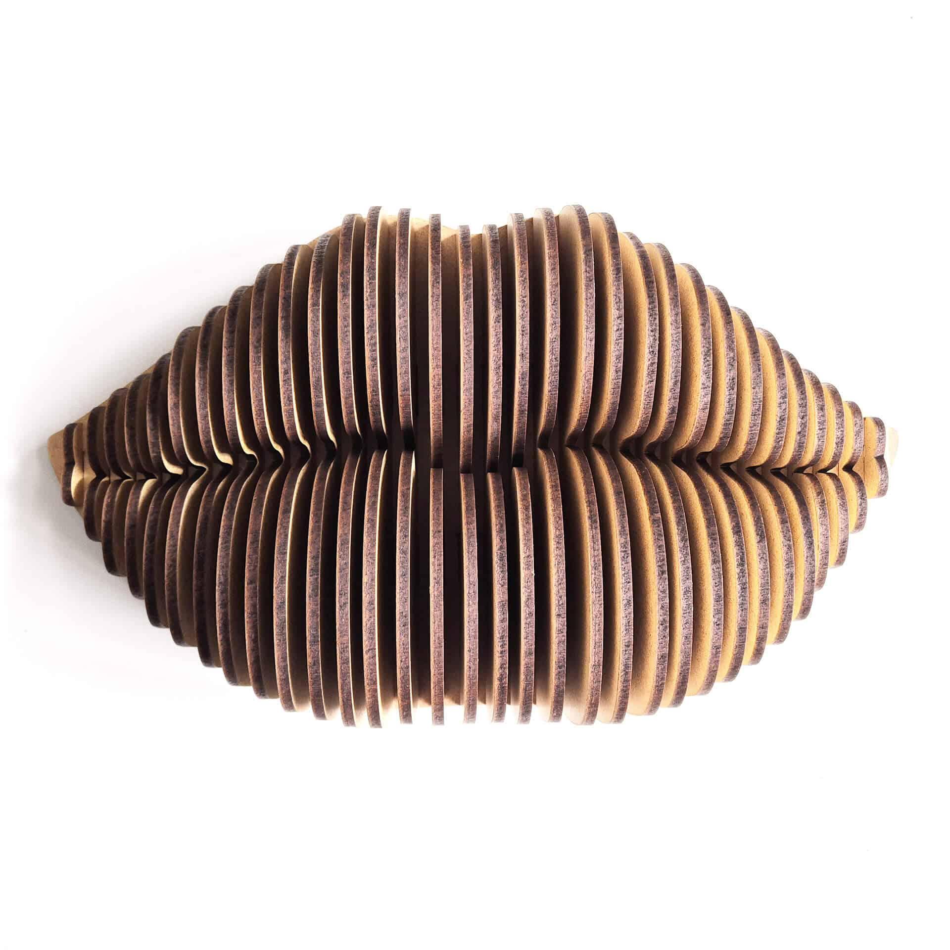3D-Wanddeko Kussmund - 40x23 cm