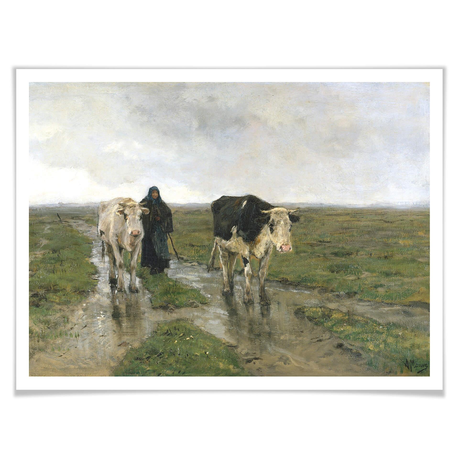Plakat - Mauve - Græsgange