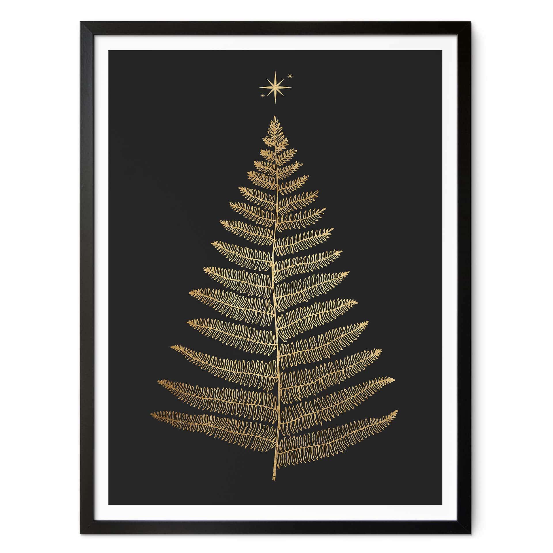 Póster Kubistika - Nochebuena