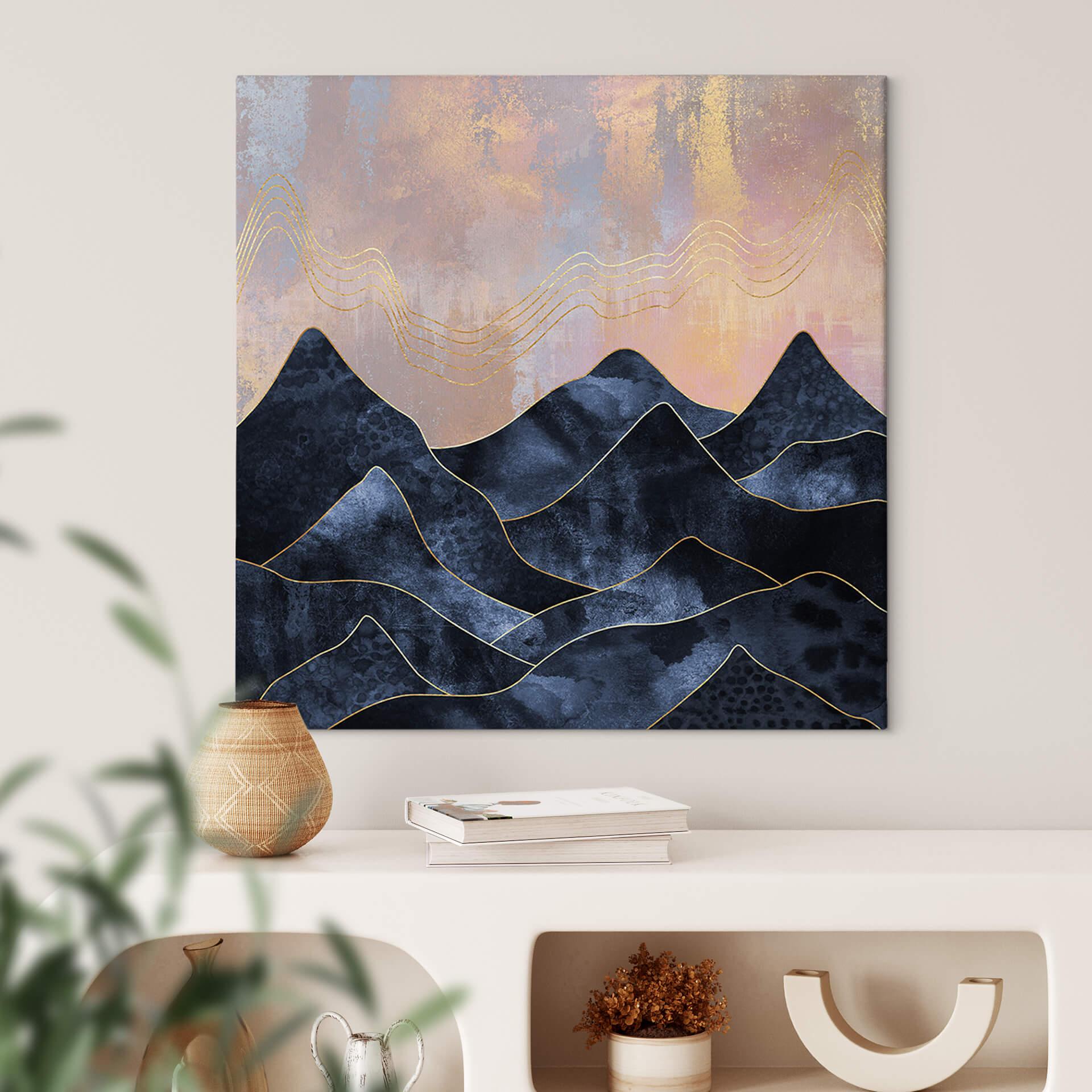 Canvas Fredriksson - Marble Mountains