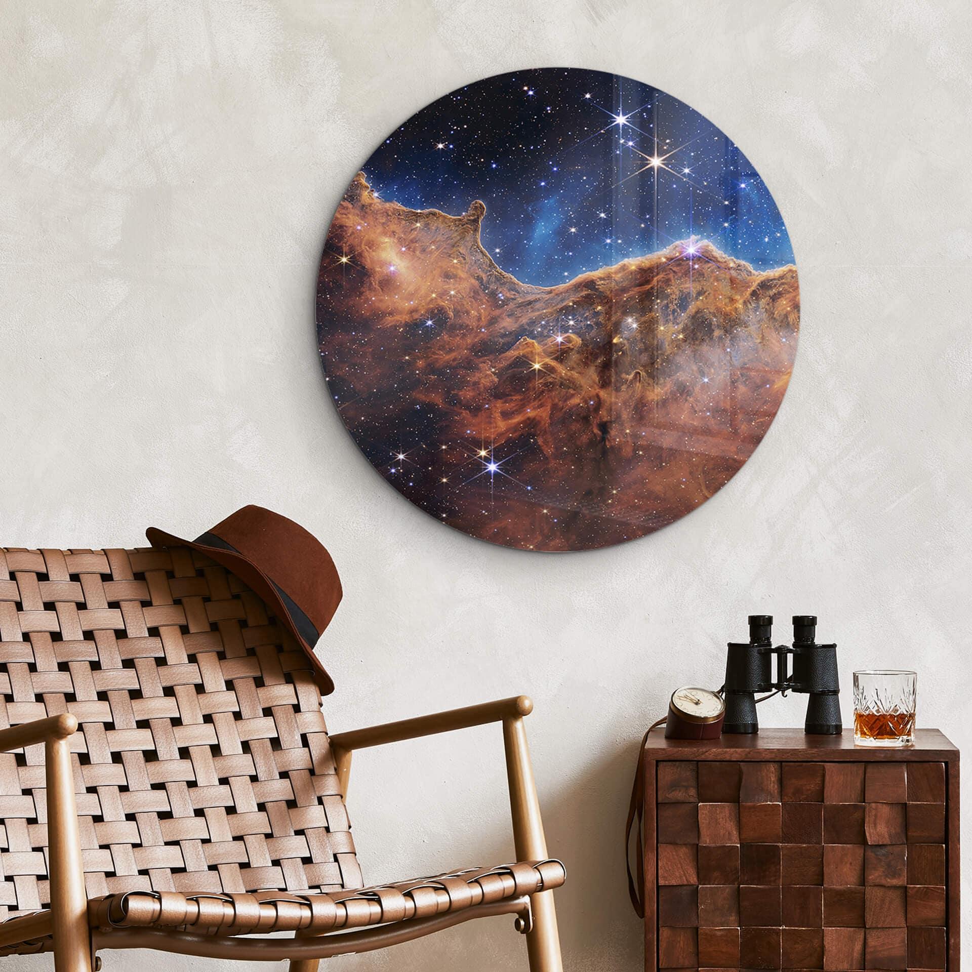 Glasbillede - James Webb Telescope - Carina Nebula