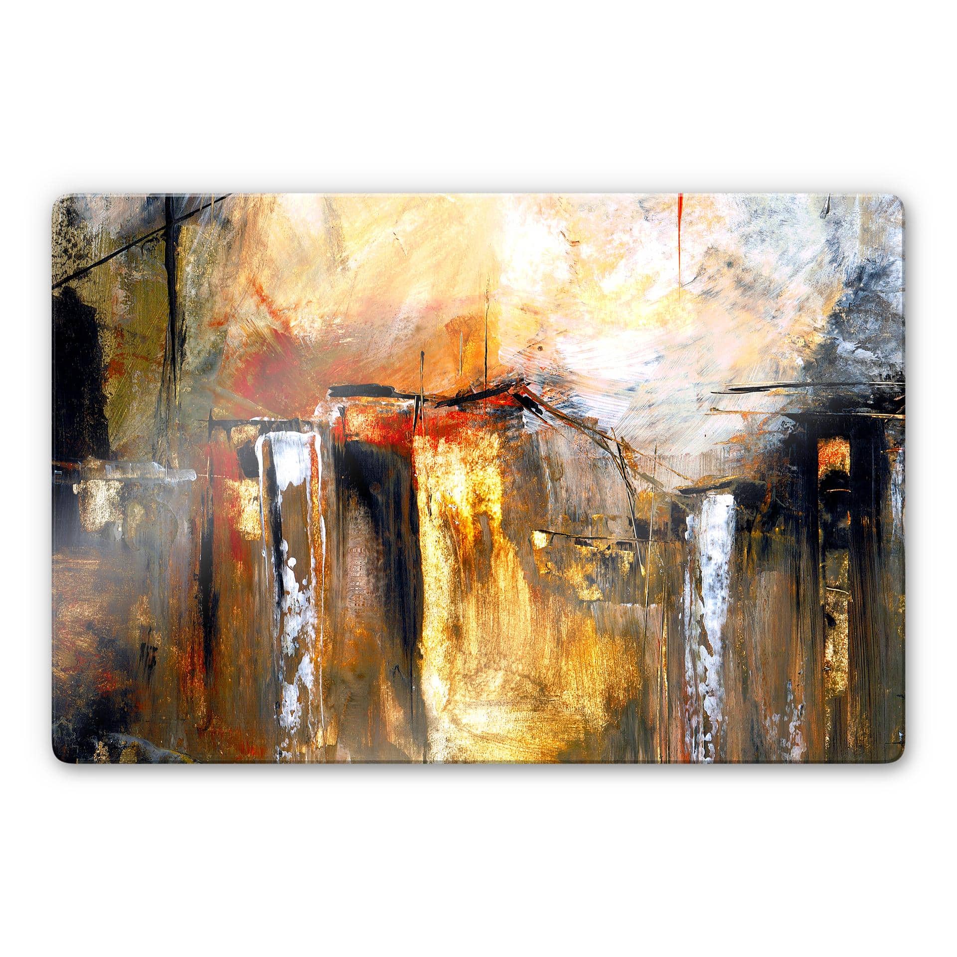 Tableau en verre - Niksic - Lumière et paysage