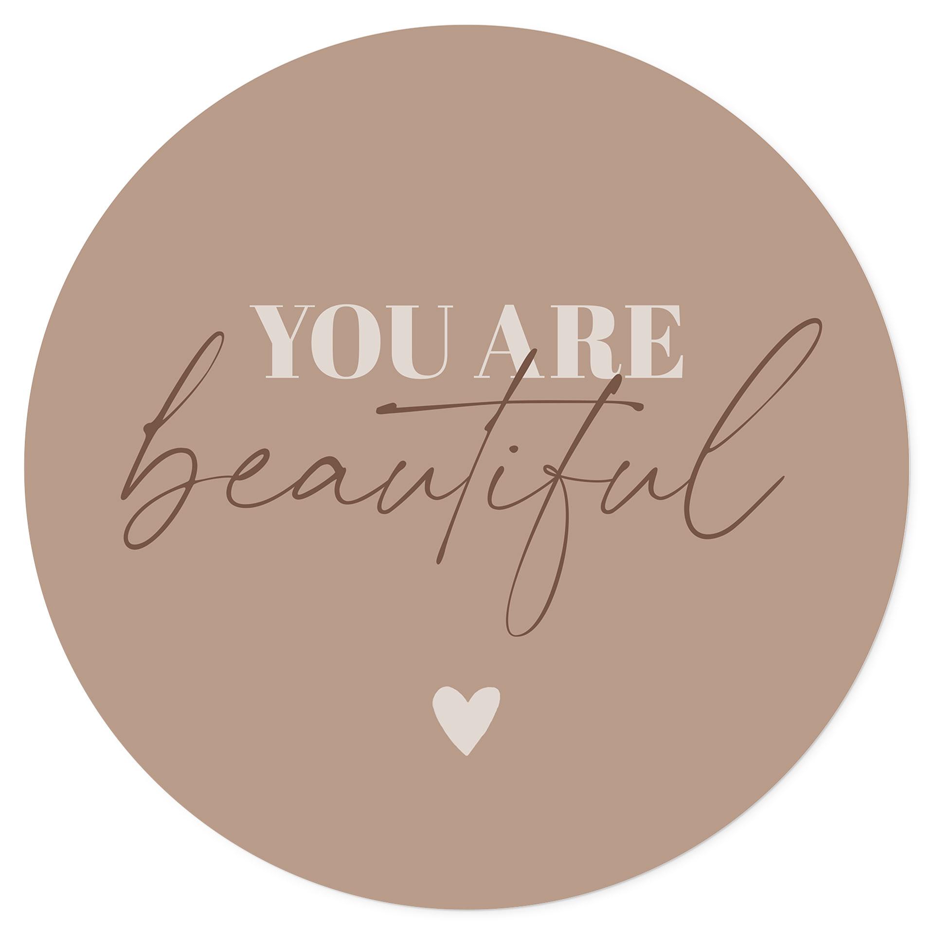 Adesivo murale You are beautiful