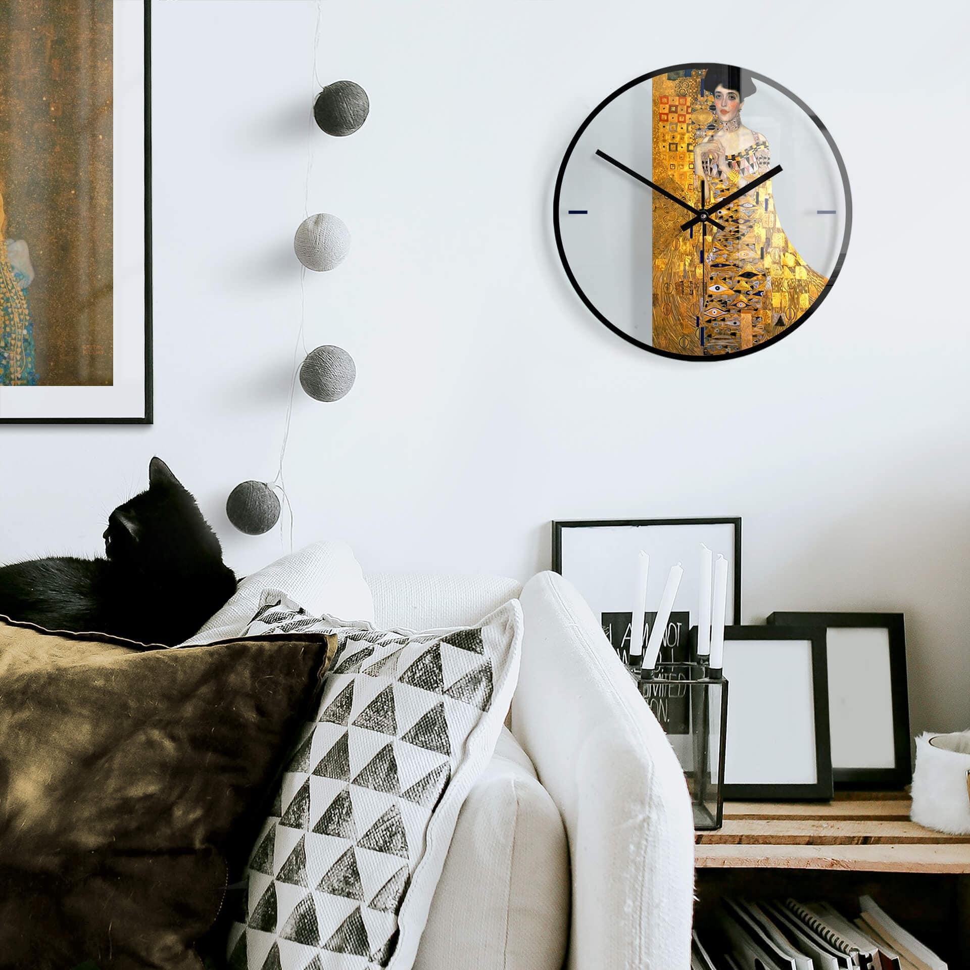 Orologio in vetro Klimt - Ritratto di Adele Bloch