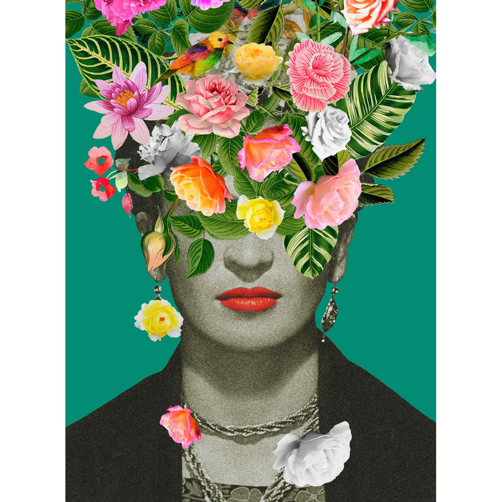 Fotobehang Frida Floral Studio - Frida Floral
