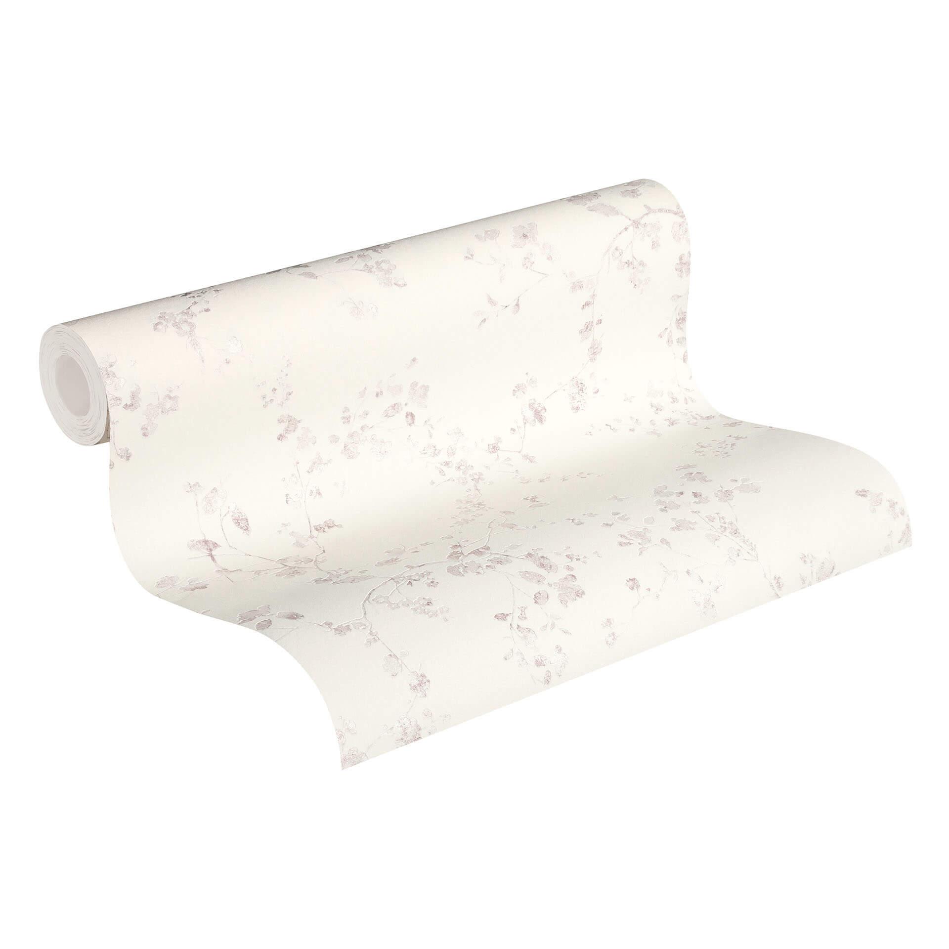 Livingwalls papier peint intissé Metropolitan Stories papier peint Lola Paris mauve;blanc