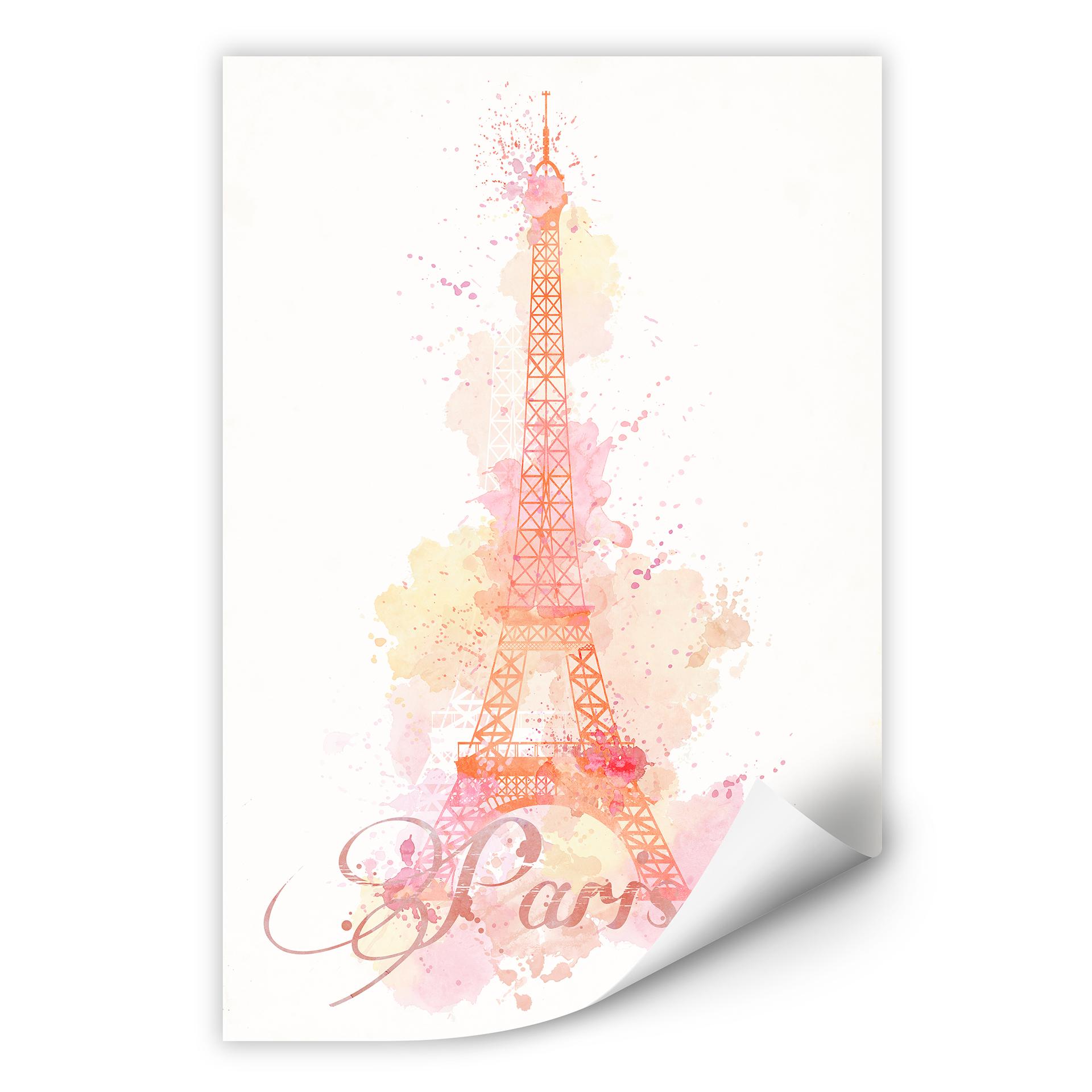 Zelfklevende Poster - La Tour Eiffel