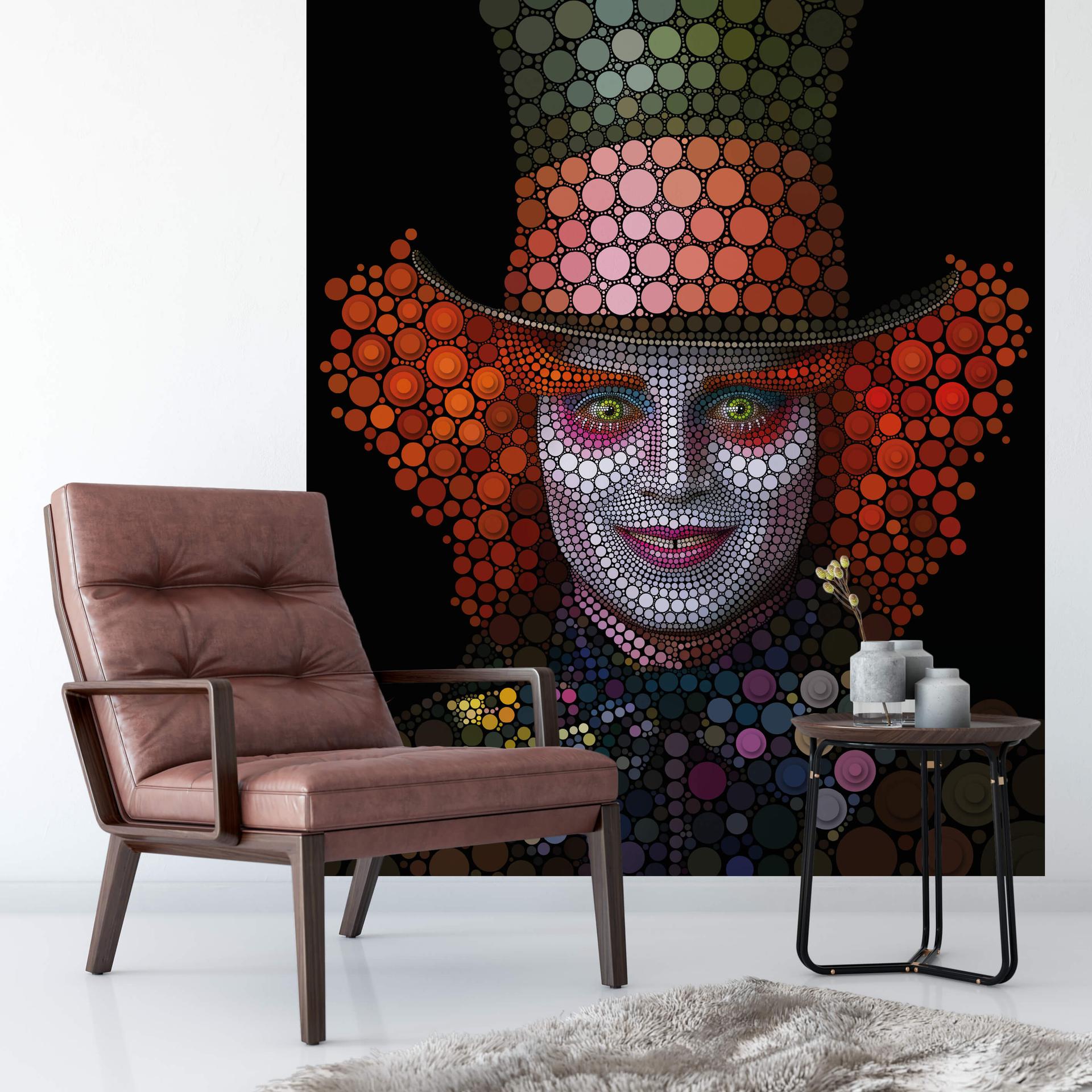 Fototapet - Ben Heine - Circlism - Johnny Depp