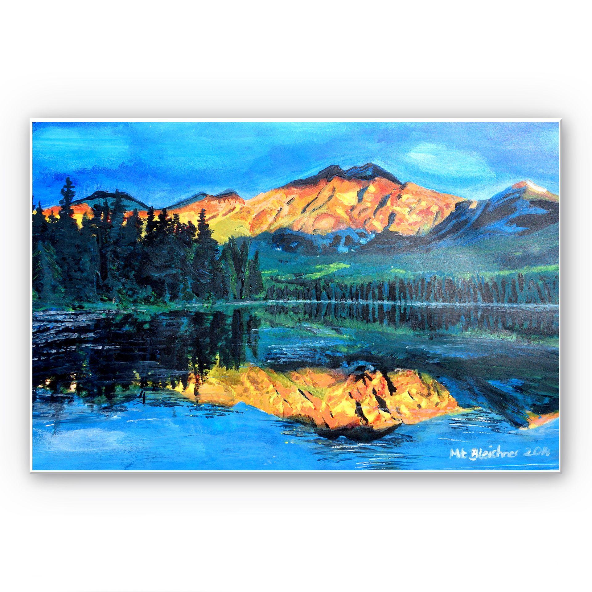Tableau Forex - Bleichner - Canada - Le parc national Jasper