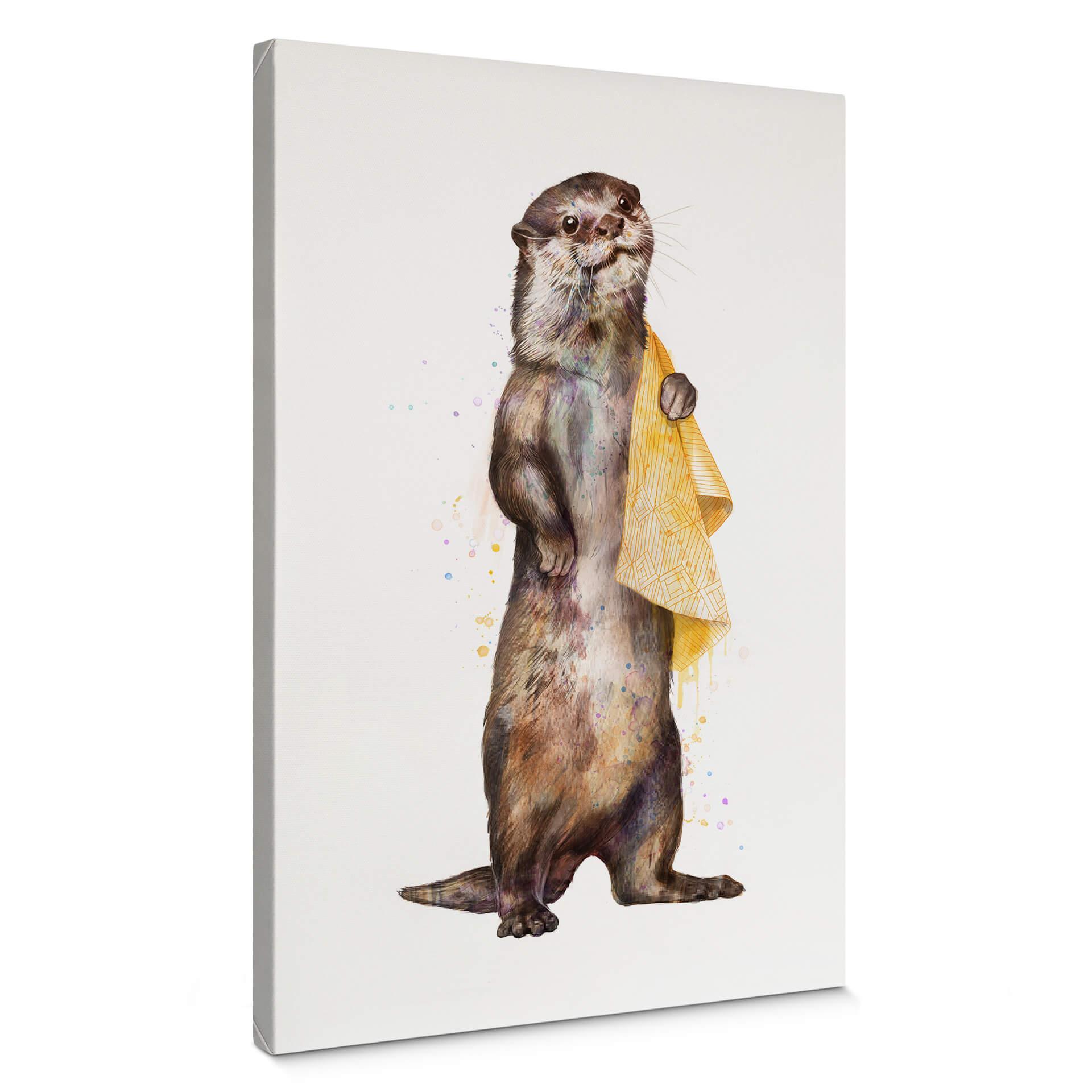 Lienzo Graves - Nutria