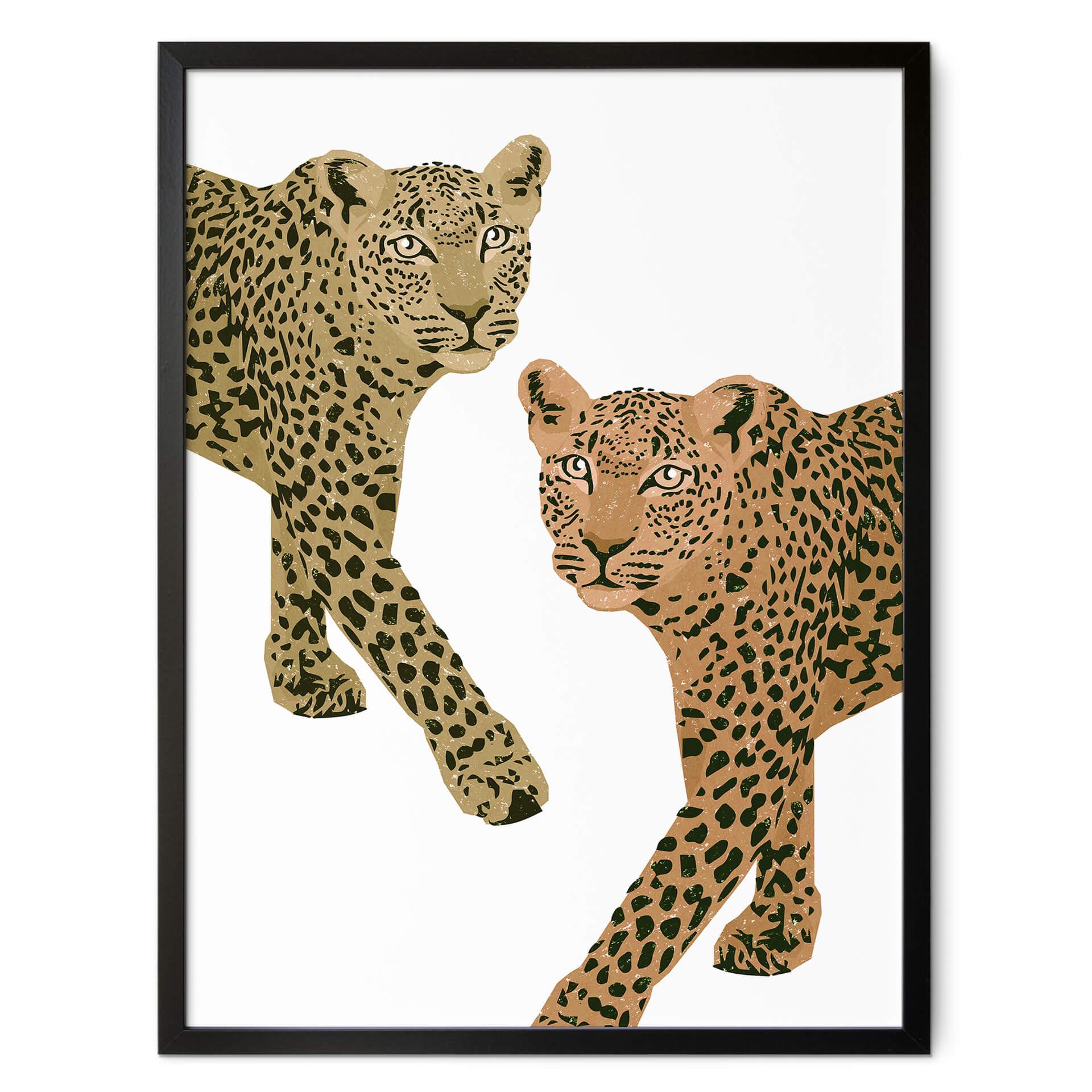 Póster Goed Blauw - Los Leopardos