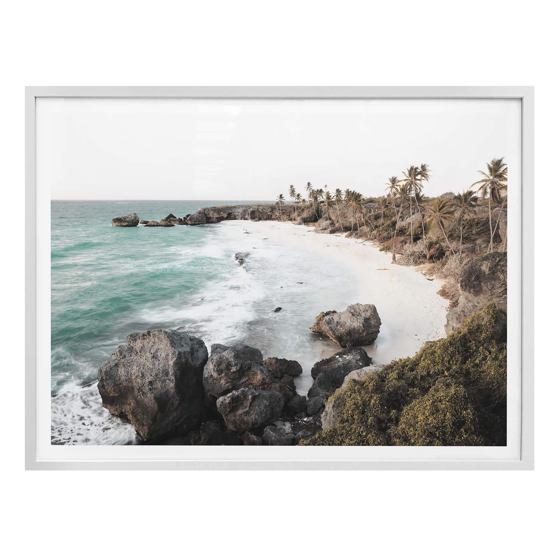 Póster Colombo - Playa en Barbados - paisaje
