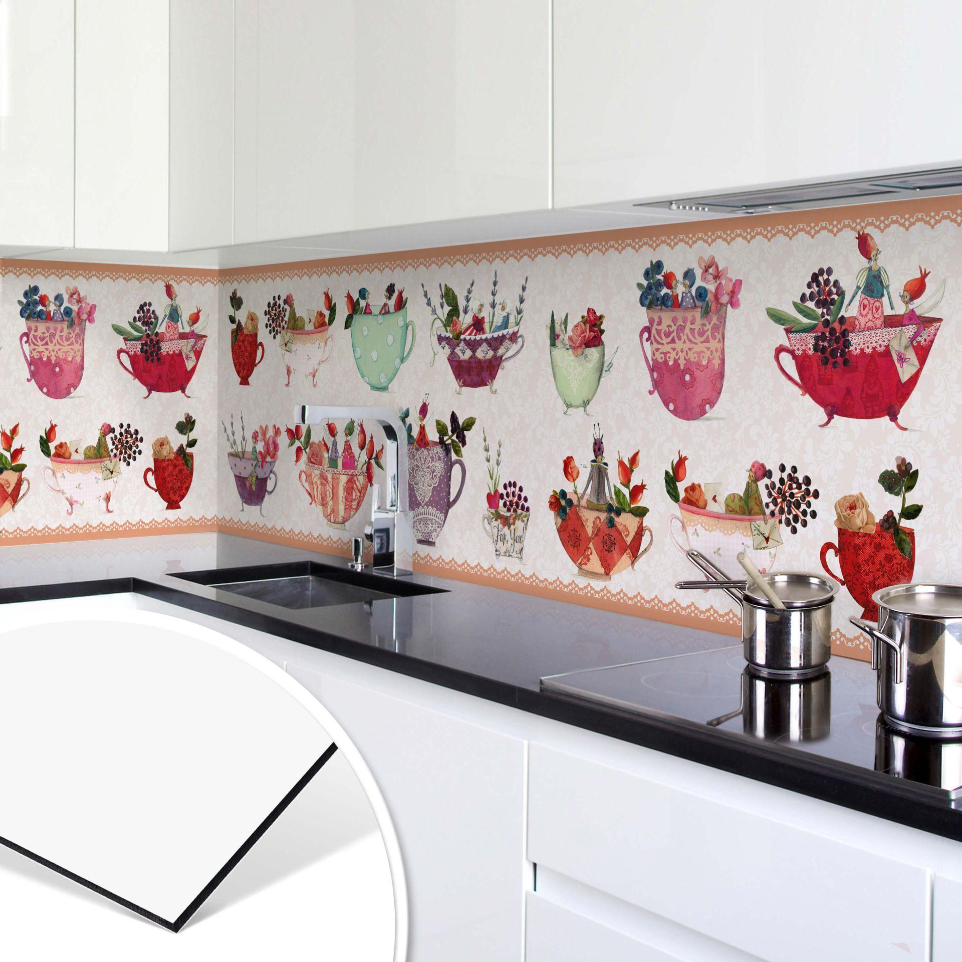 Keukenachterwand Leffler - Dream Cups