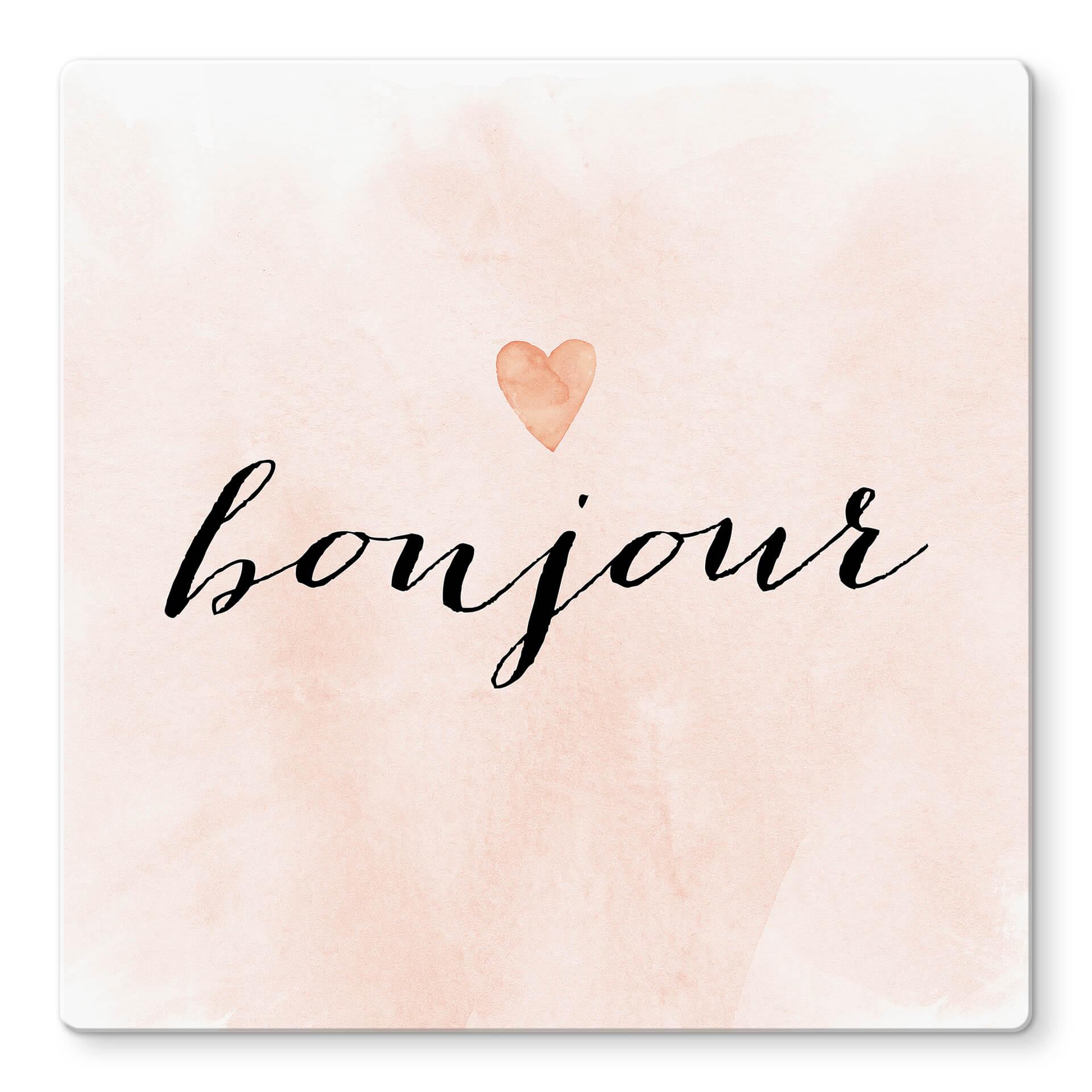 Glass Print Confetti & Cream - Bonjour