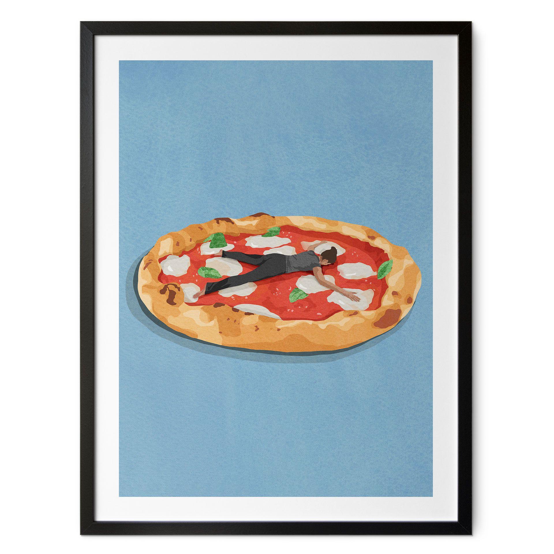 Póster Pizza Love - Dekel