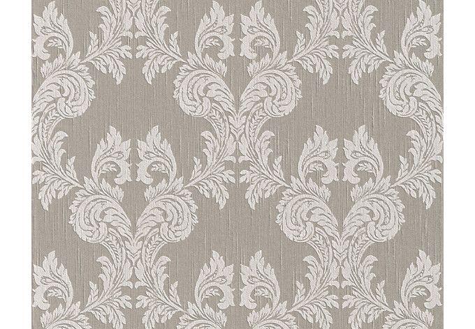 Architechts Paper Stoftapet Tessuto Grå beige, Silkegrå