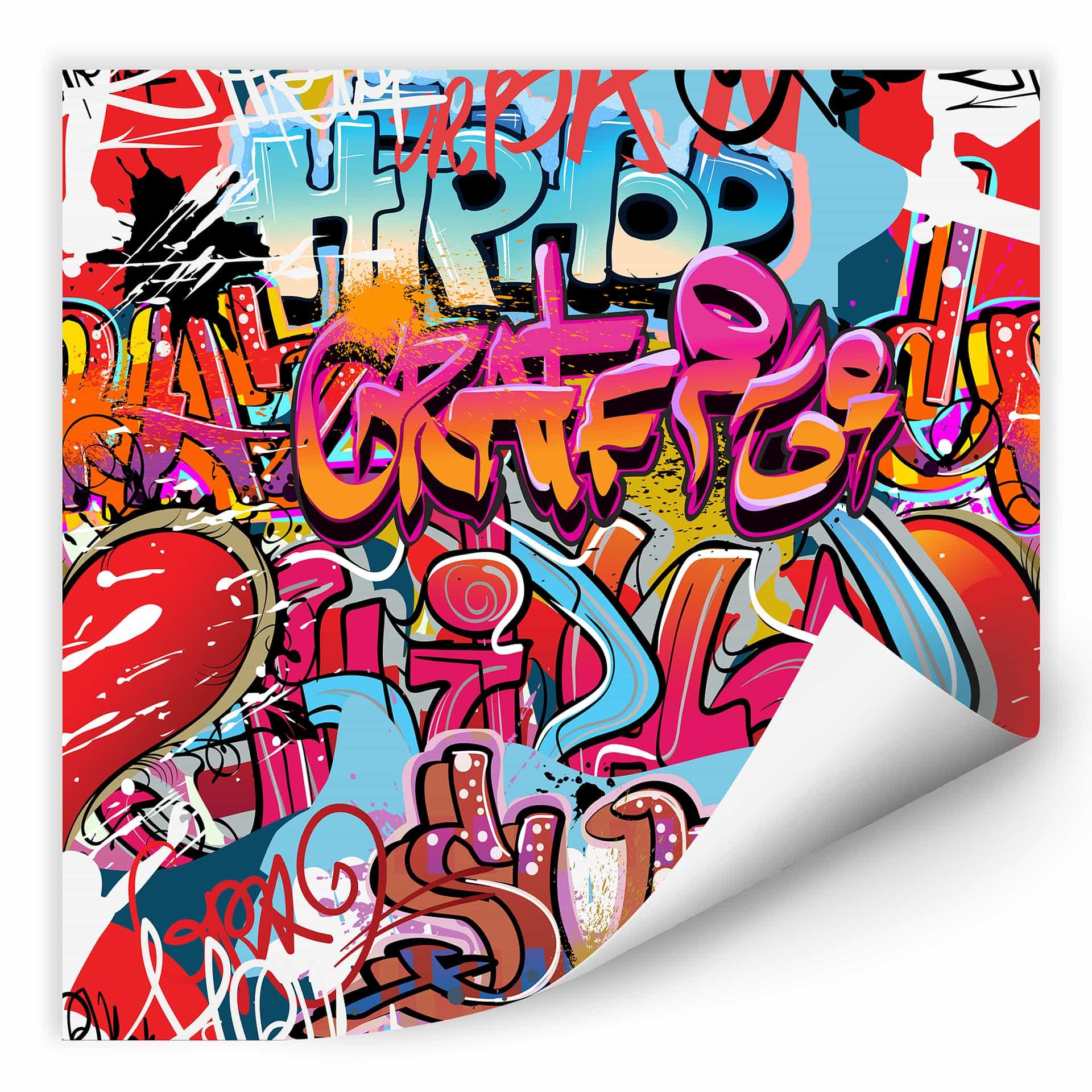 Zelfklevende Poster - Graffiti
