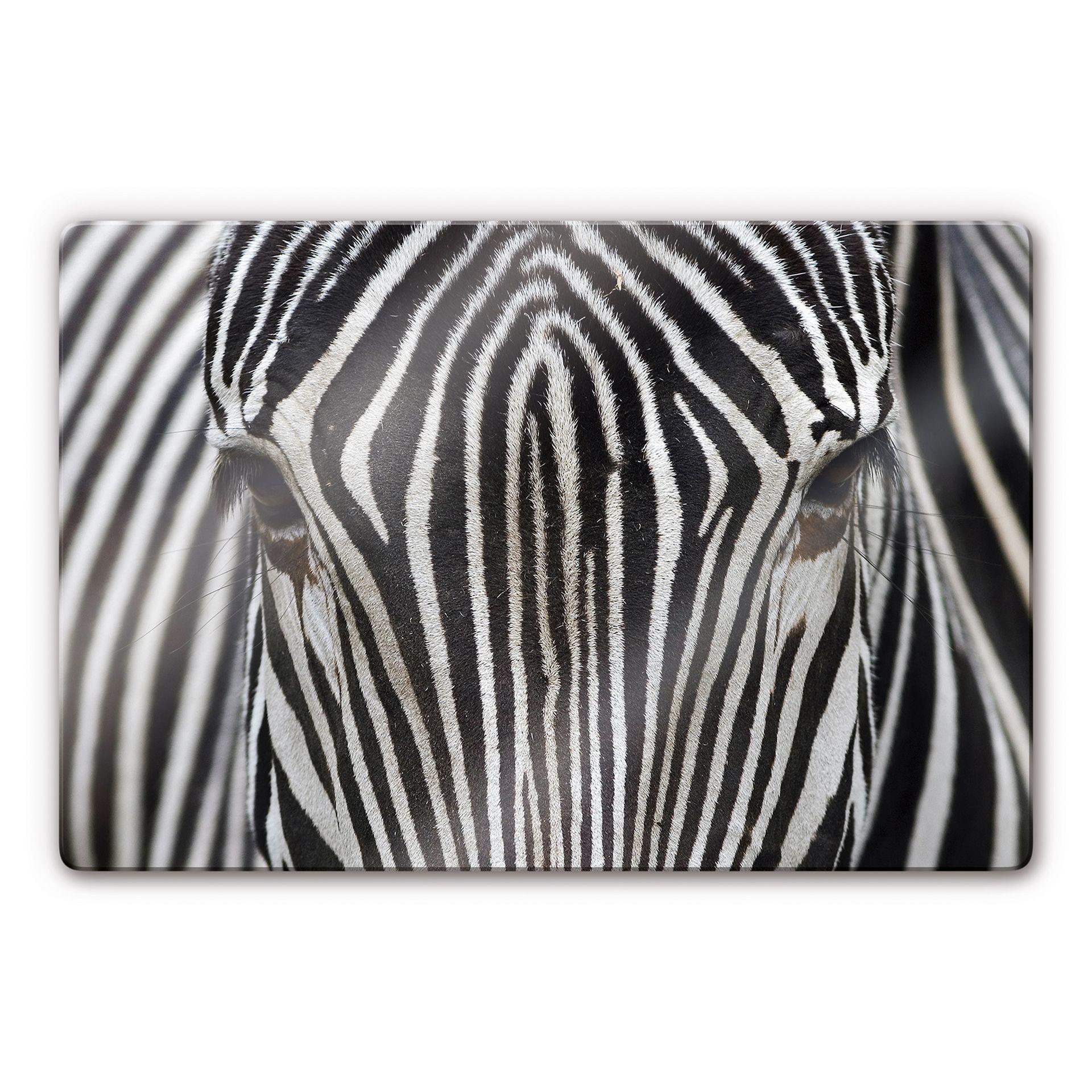 Glasbillede - Zebra