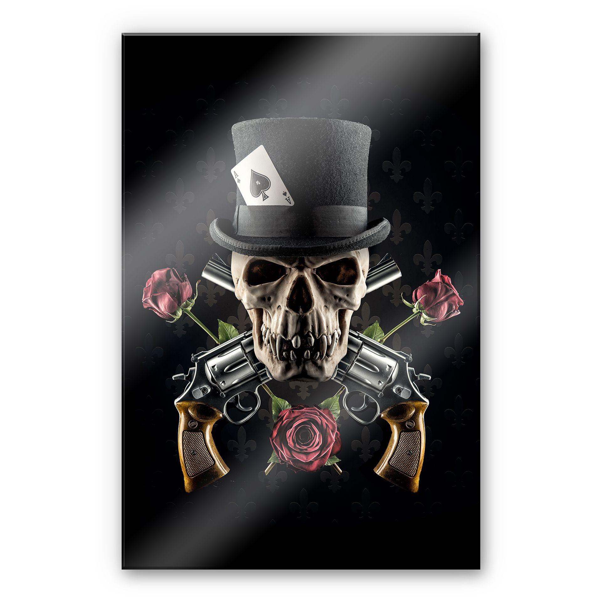 Akrylbillede Damstén - Guns and Roses