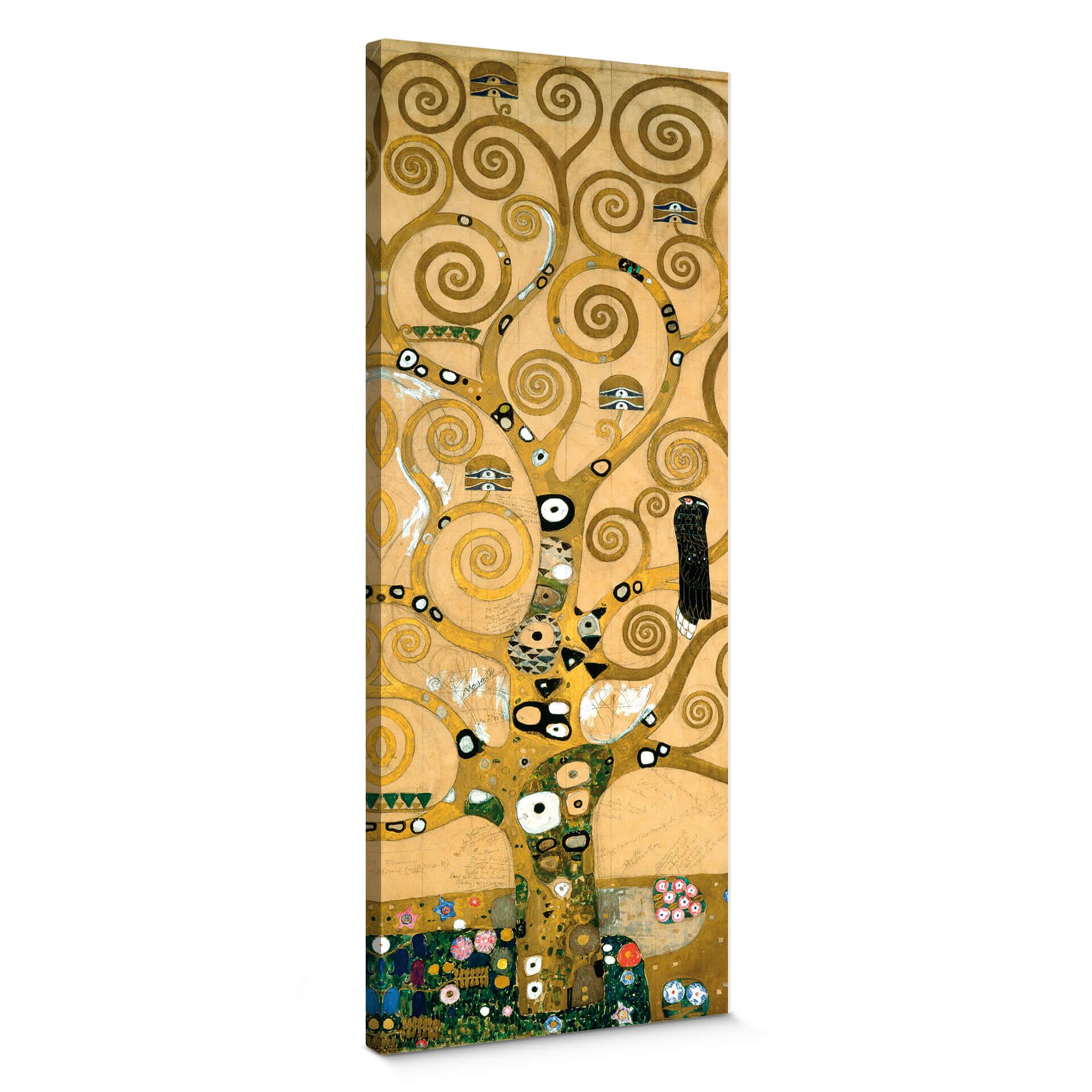 Lienzo Klimt - El árbol de la vida