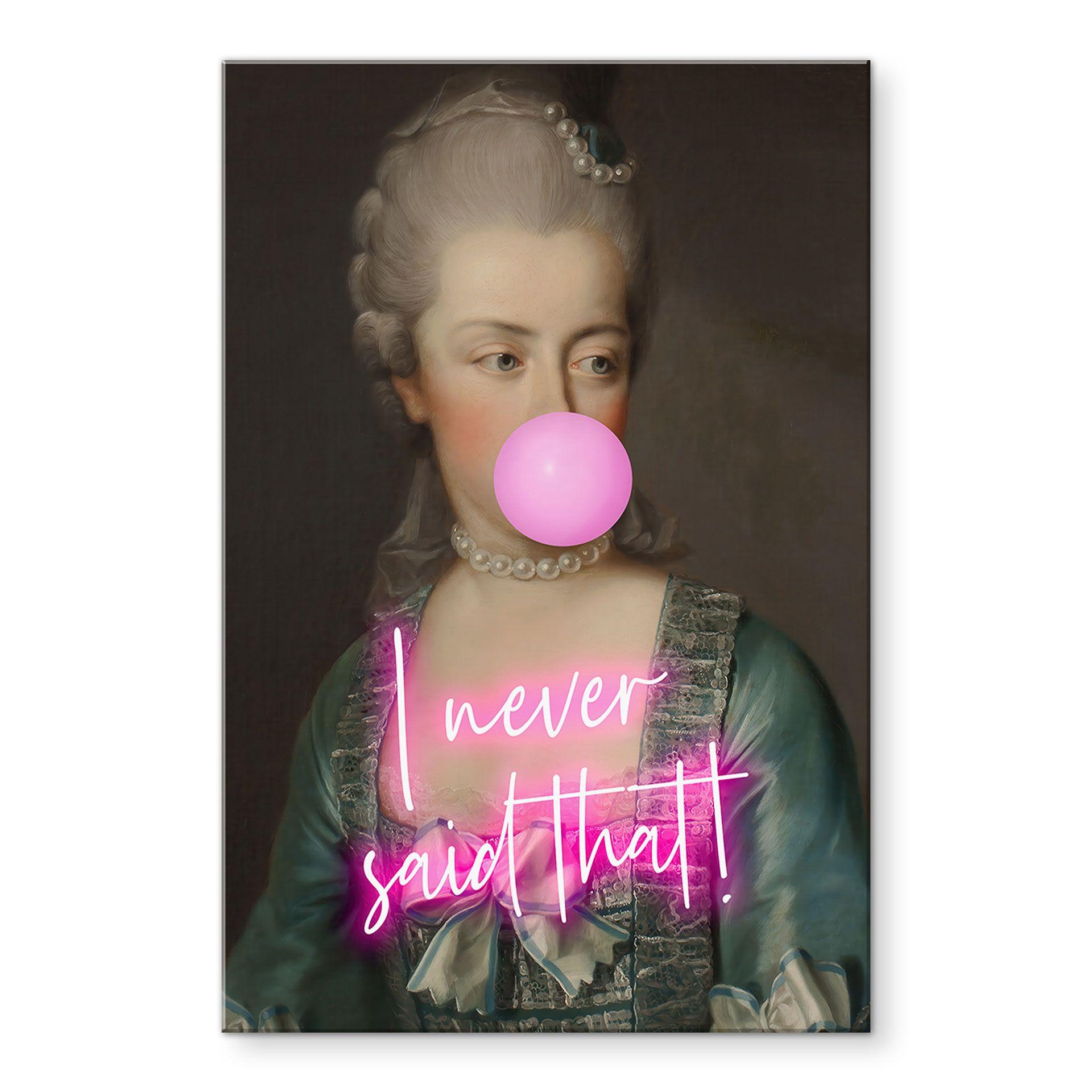Akrylbillede Marie Antoinette: I never said that - Grace Digital Art