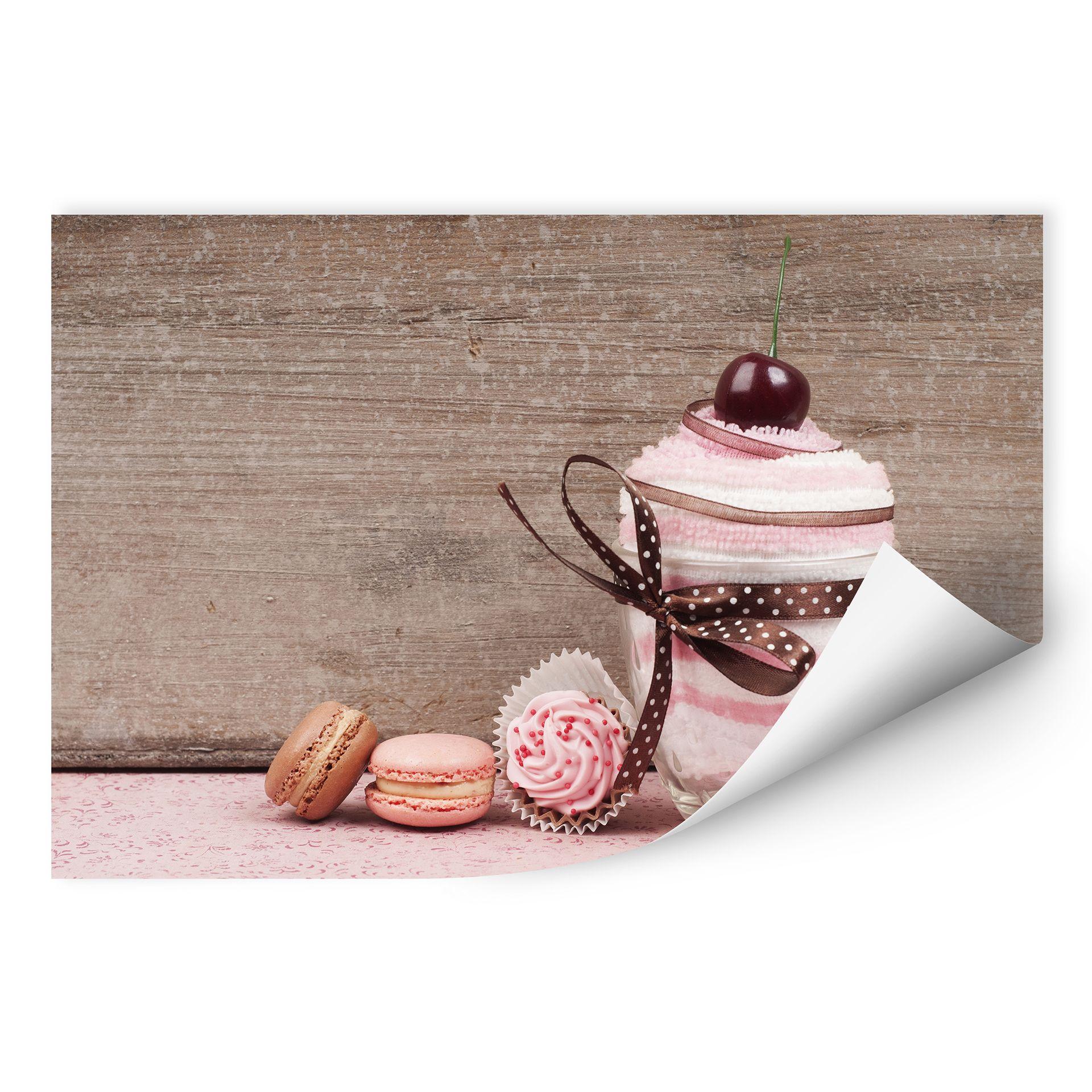 Zelfklevende Poster - Sweet Dessert