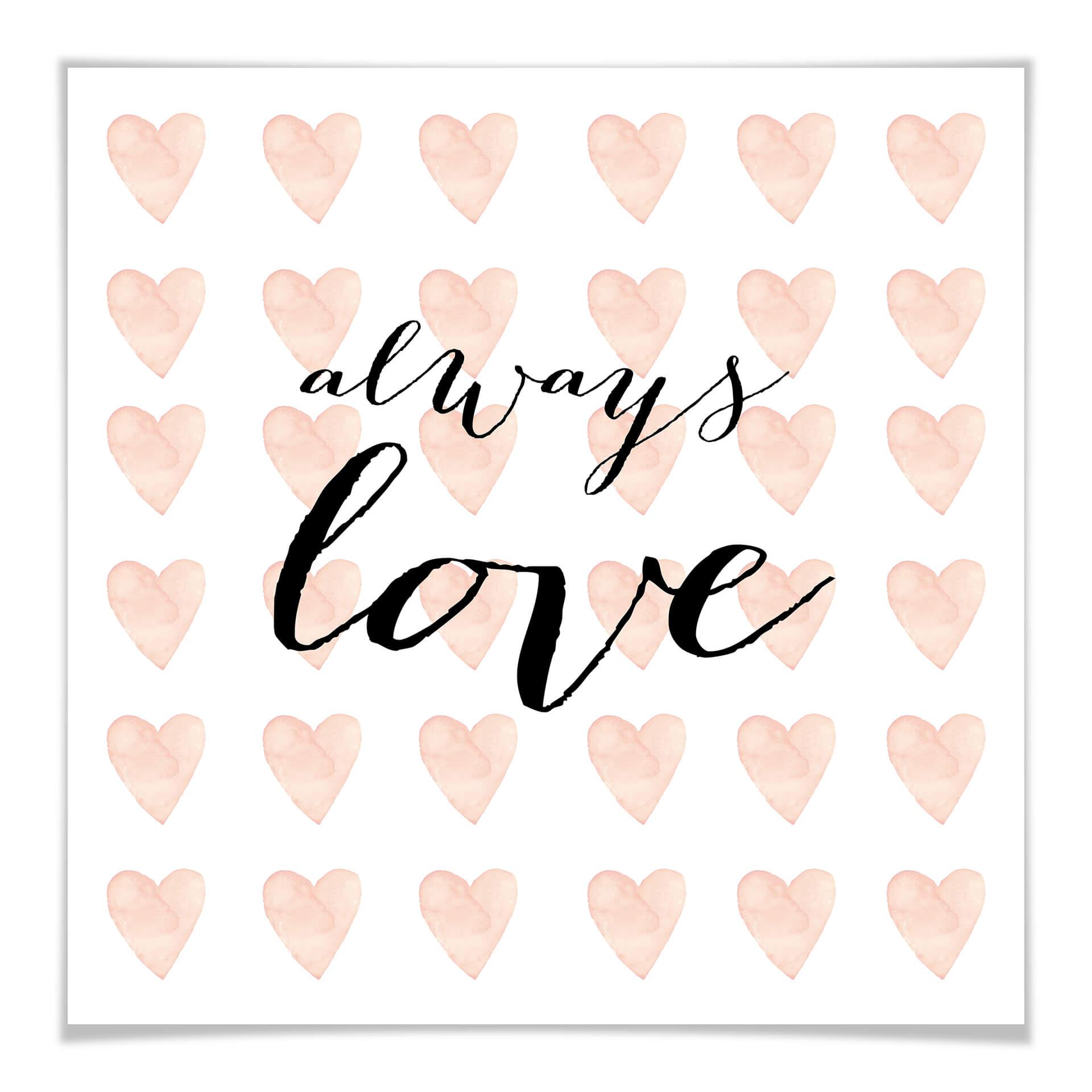 Póster Confetti & Cream - Always Love