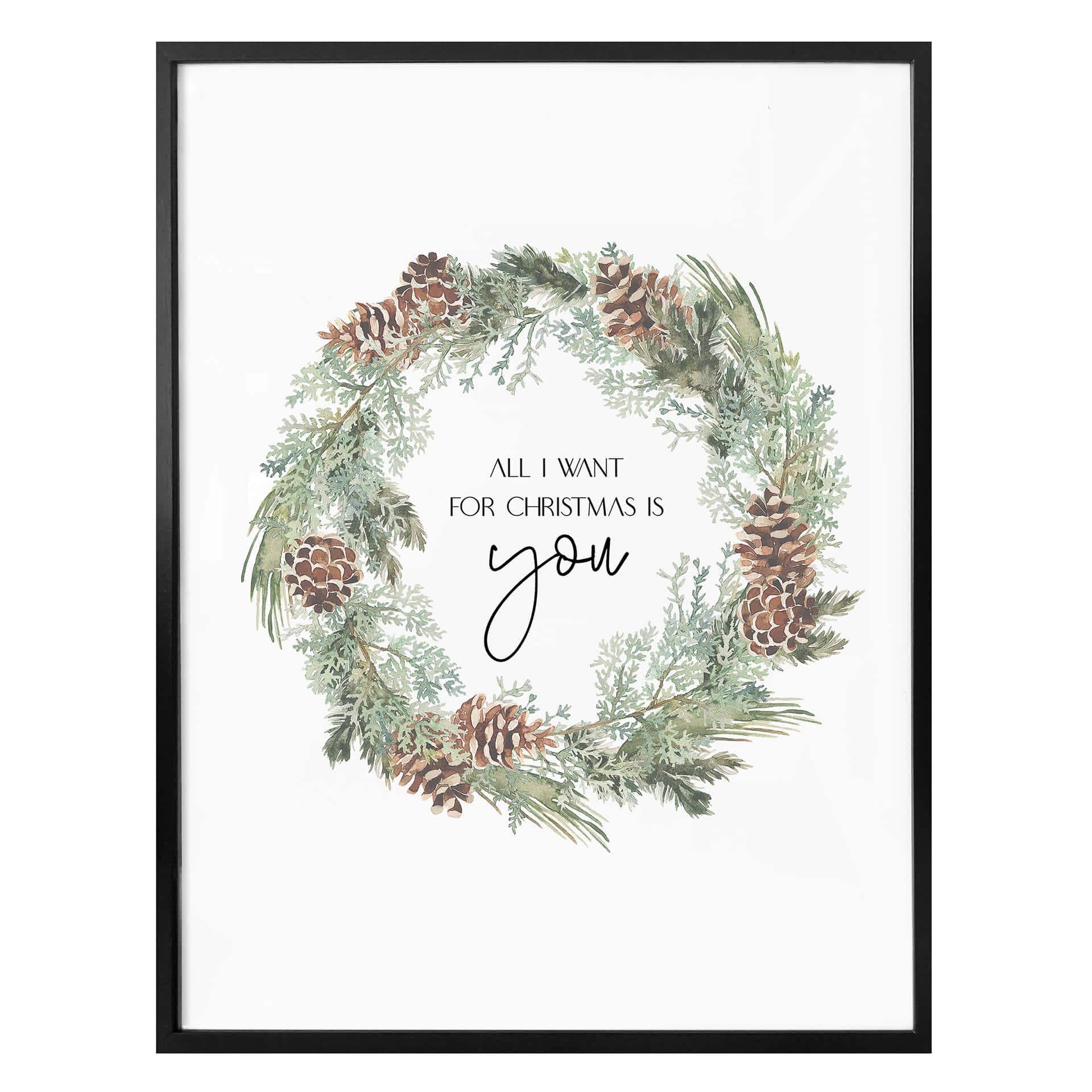 Poster All I want for Christmas is you