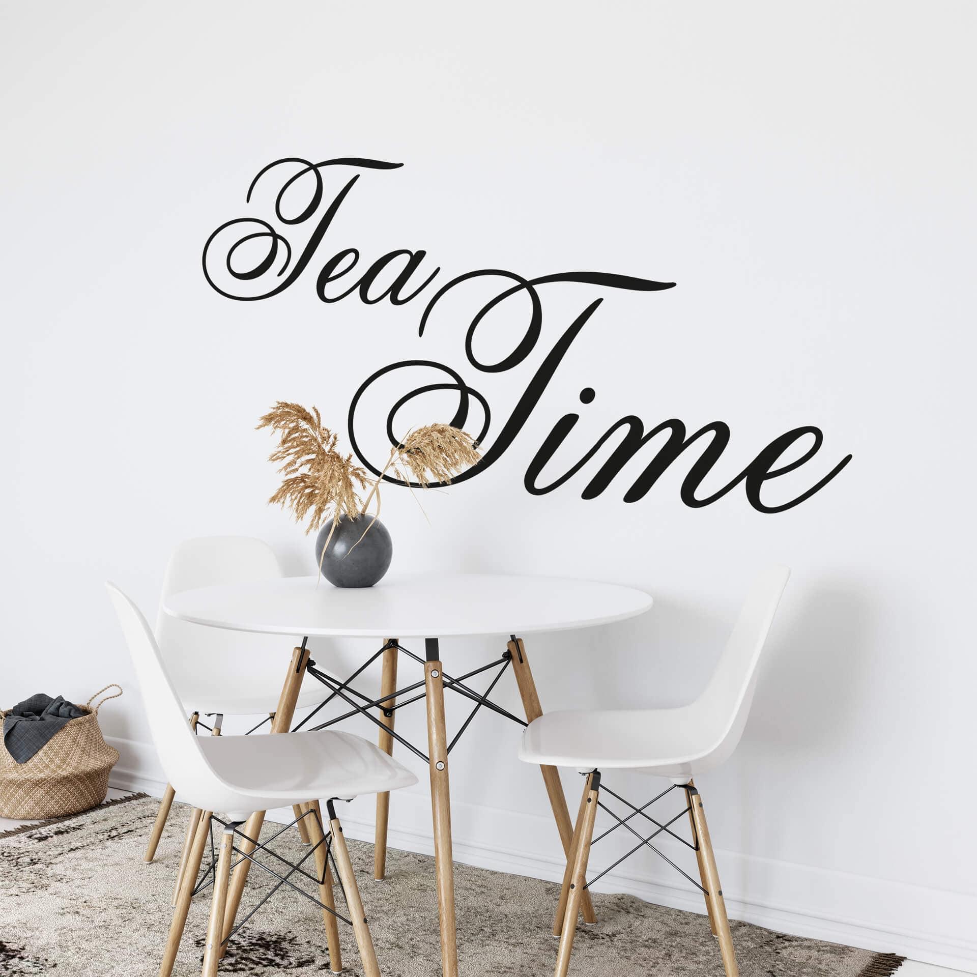 Sticker mural - Tea Time