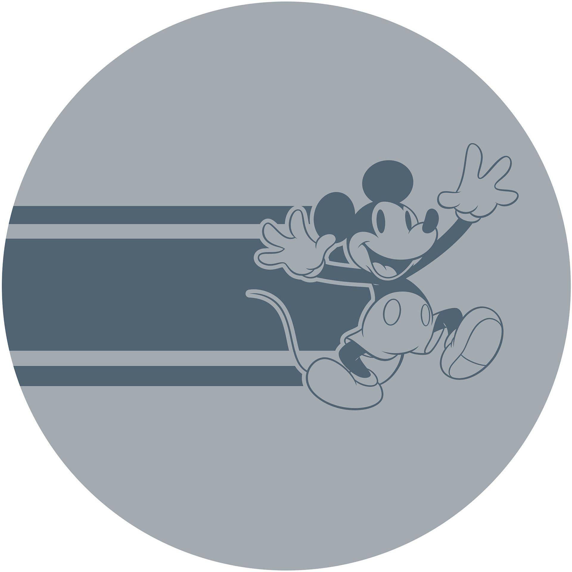 Selvklæbende non-woven tapet - Mickey Bonjour - 125 x 125 cm