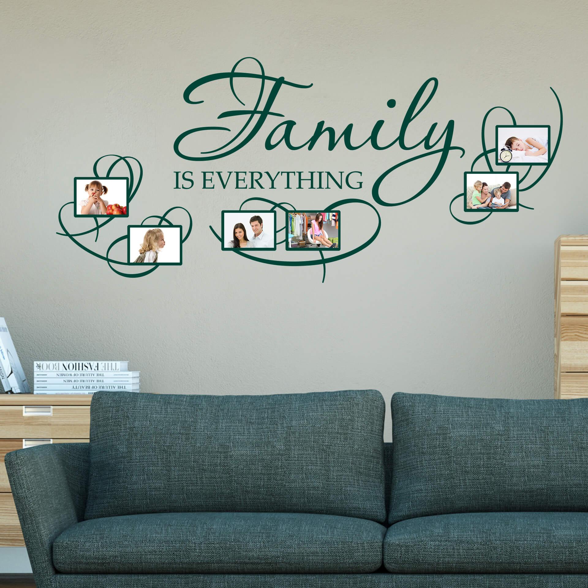 Family is everything + Foto plads